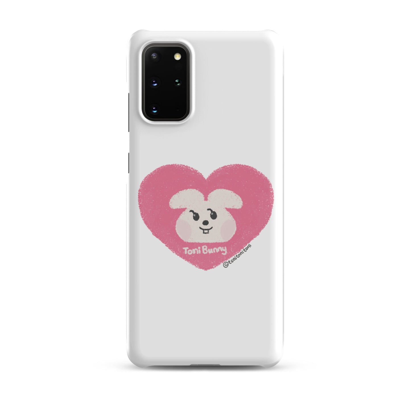 π ToniBunny Pink Heart Logo Samsung Snap Case π