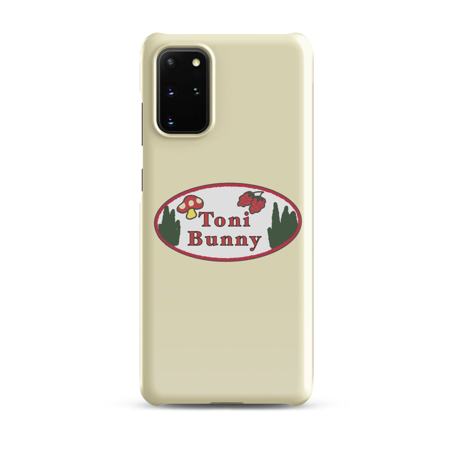 π ToniBunny Mushroom Logo Samsung Snap Case π