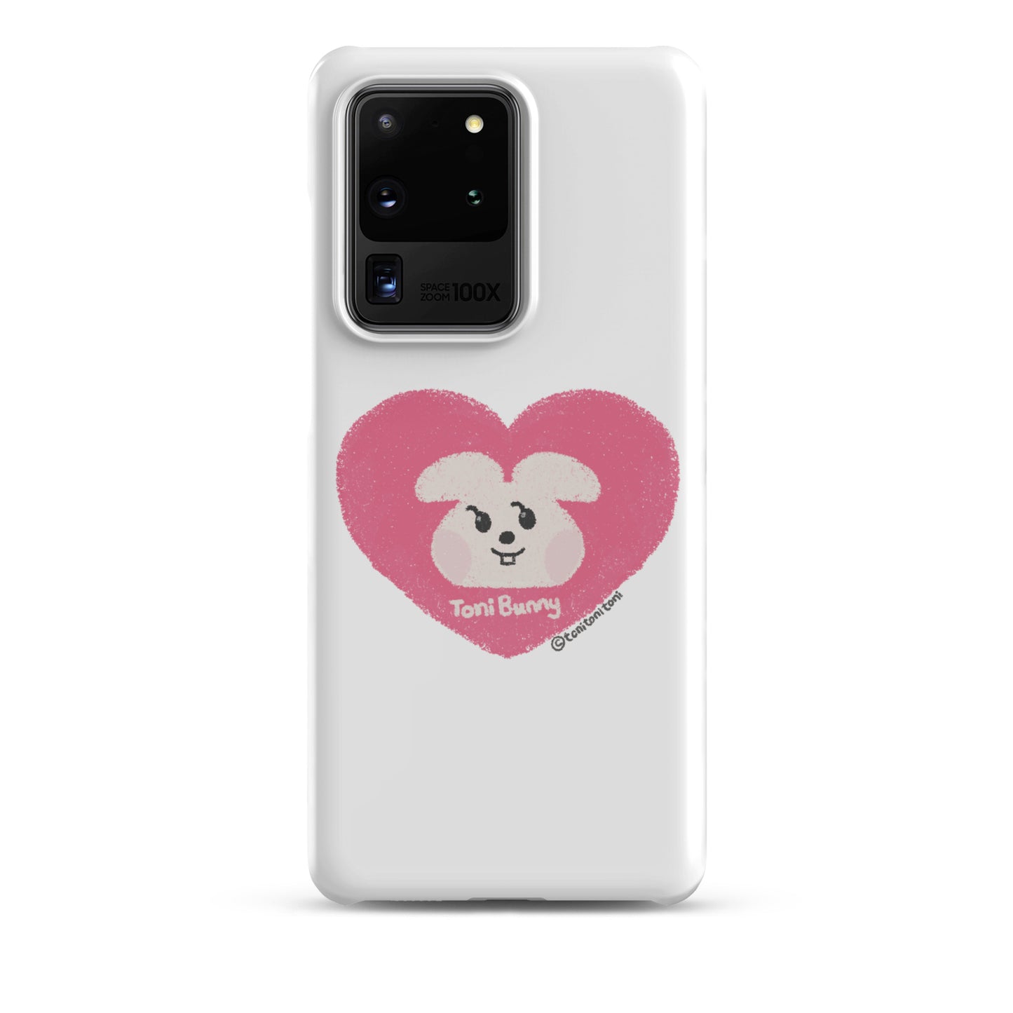 π ToniBunny Pink Heart Logo Samsung Snap Case π