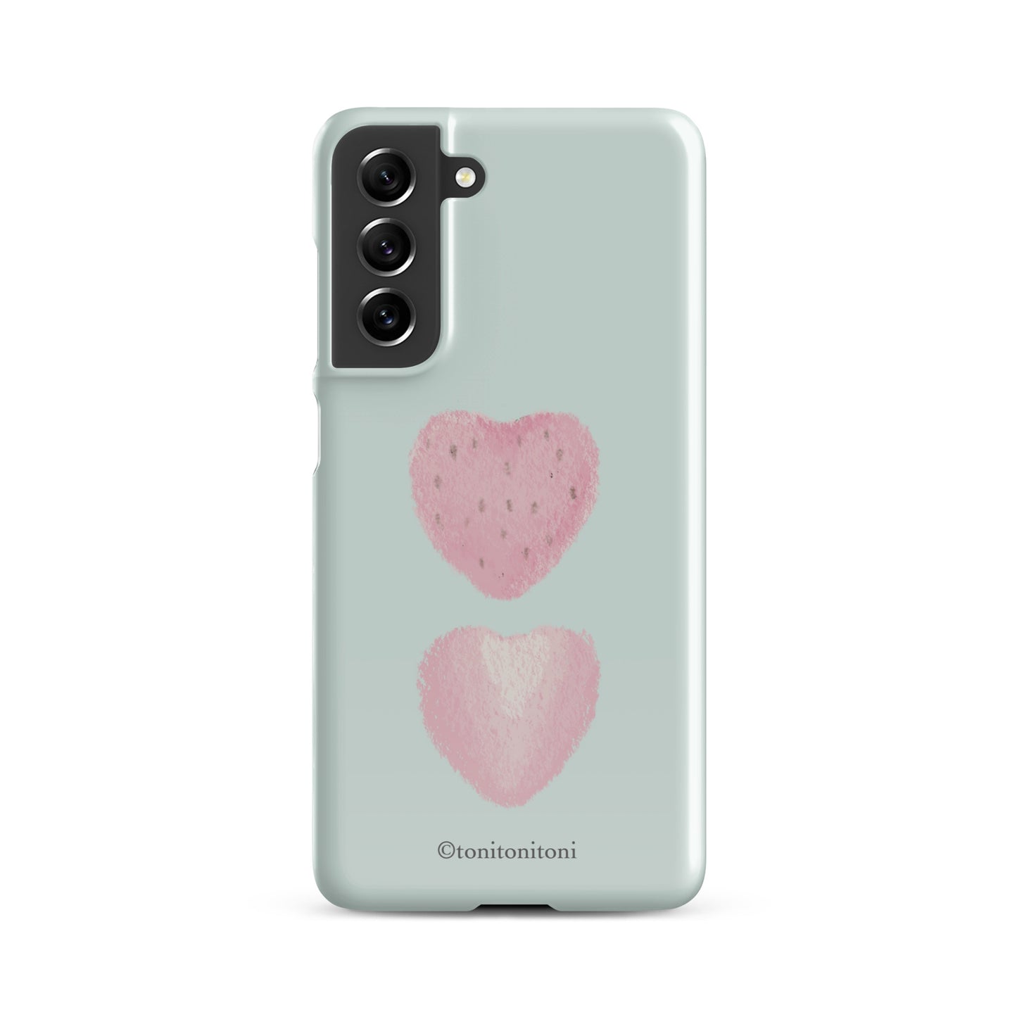 π Blue Strawberry Samsung Snap Case π