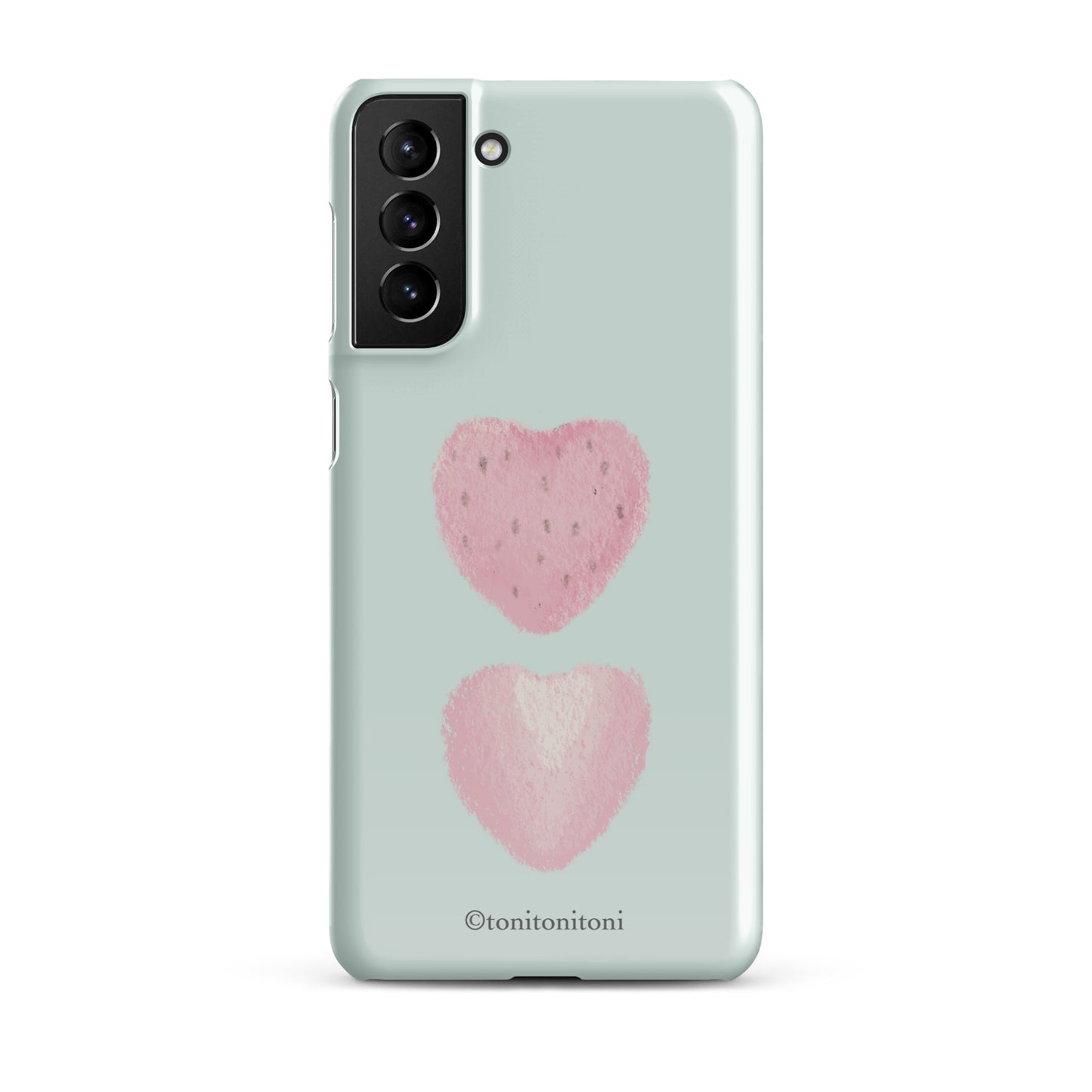 π Blue Strawberry Samsung Snap Case π