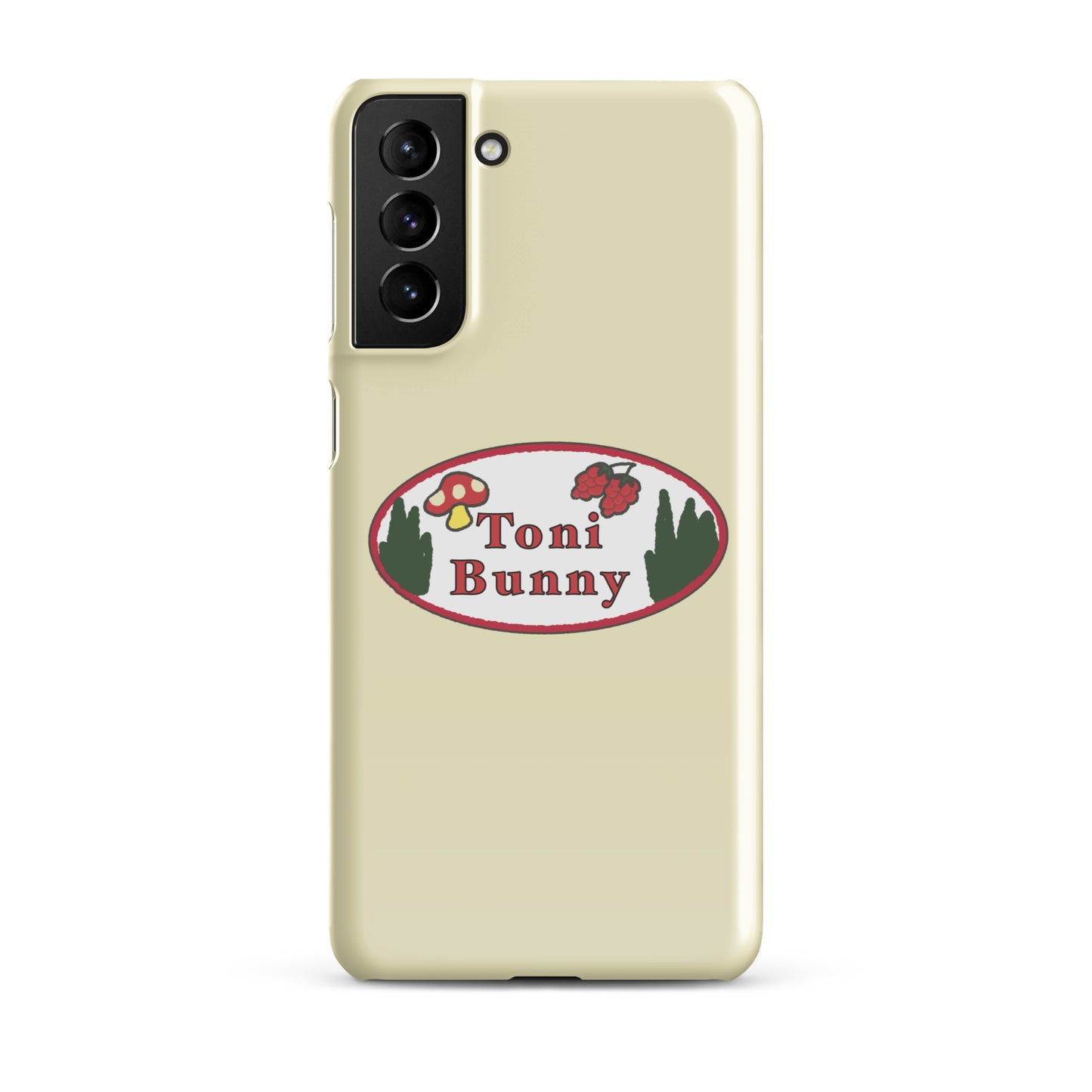 π ToniBunny Mushroom Logo Samsung Snap Case π