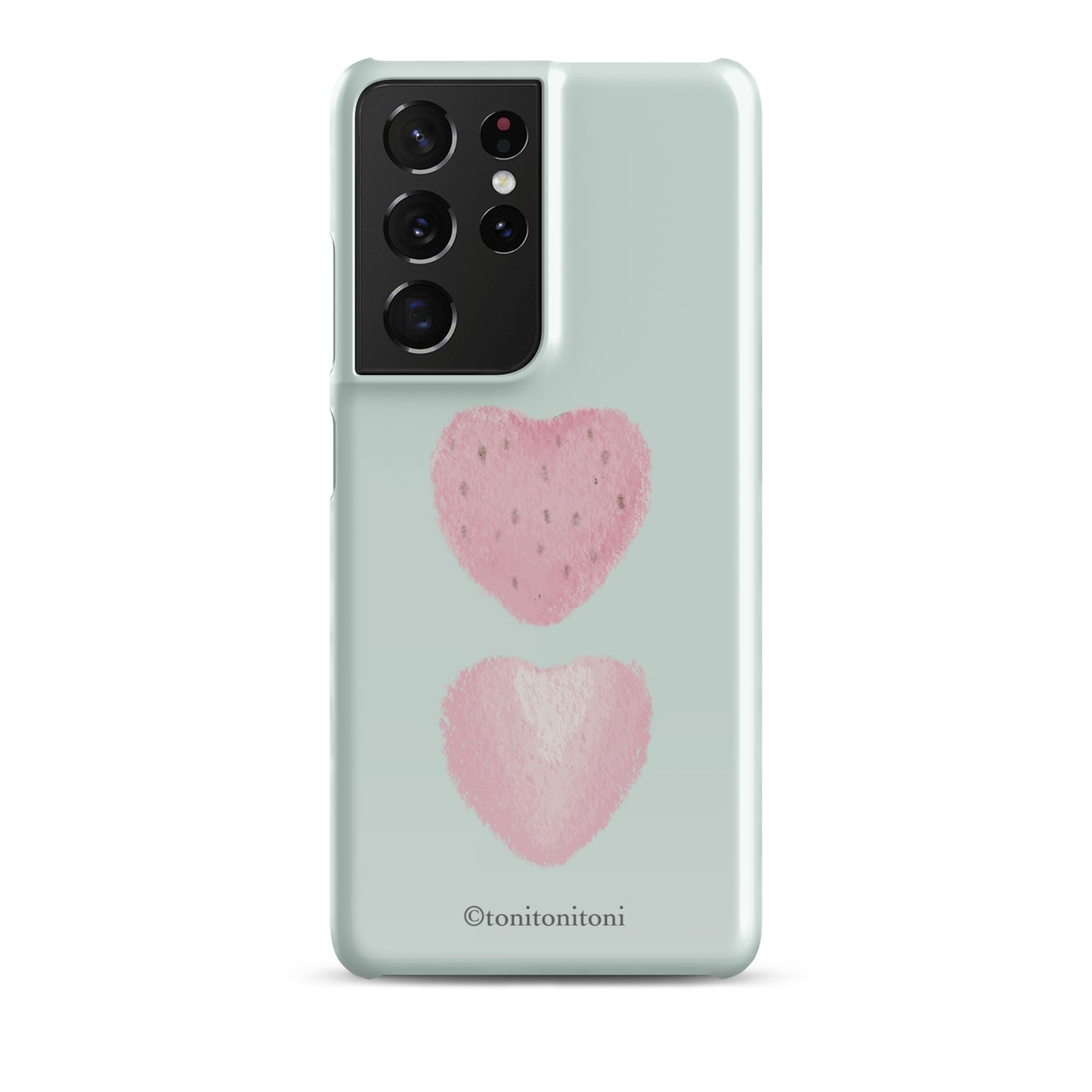π Blue Strawberry Samsung Snap Case π