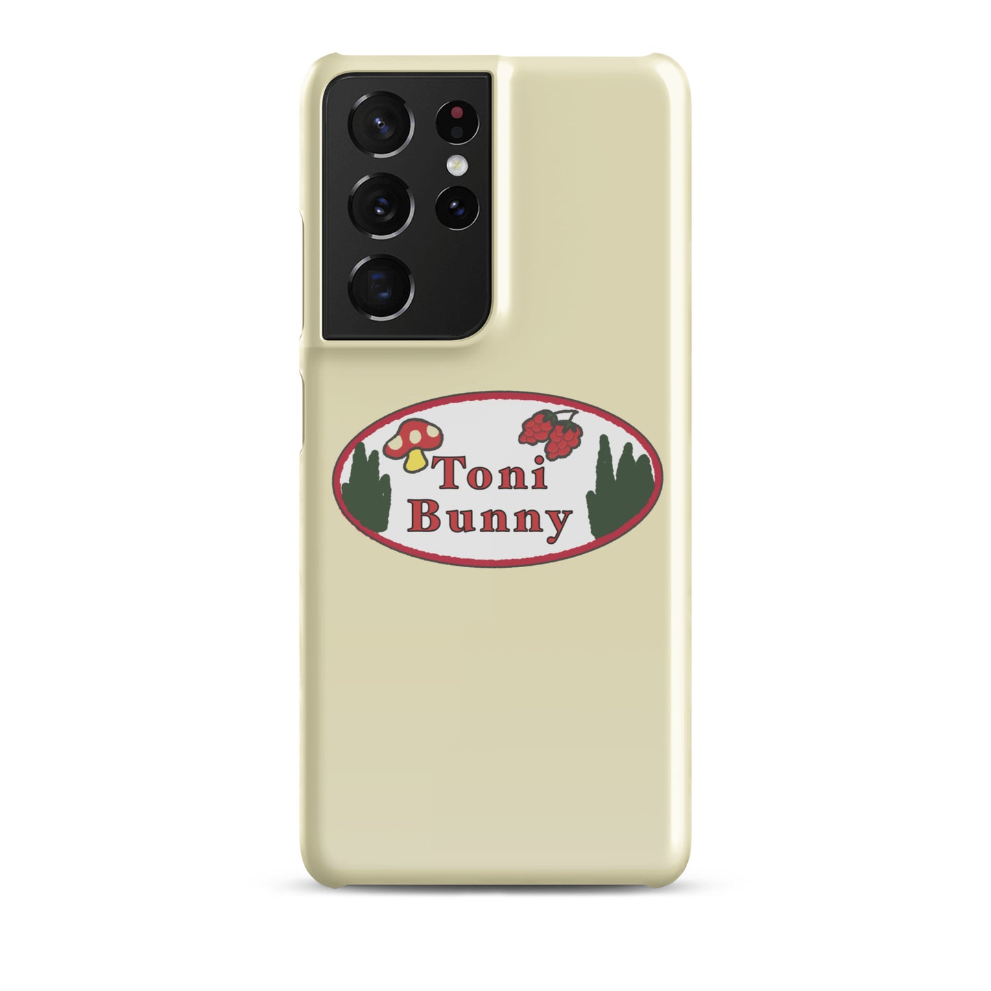 π ToniBunny Mushroom Logo Samsung Snap Case π