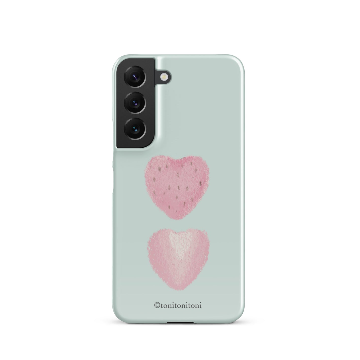 π Blue Strawberry Samsung Snap Case π