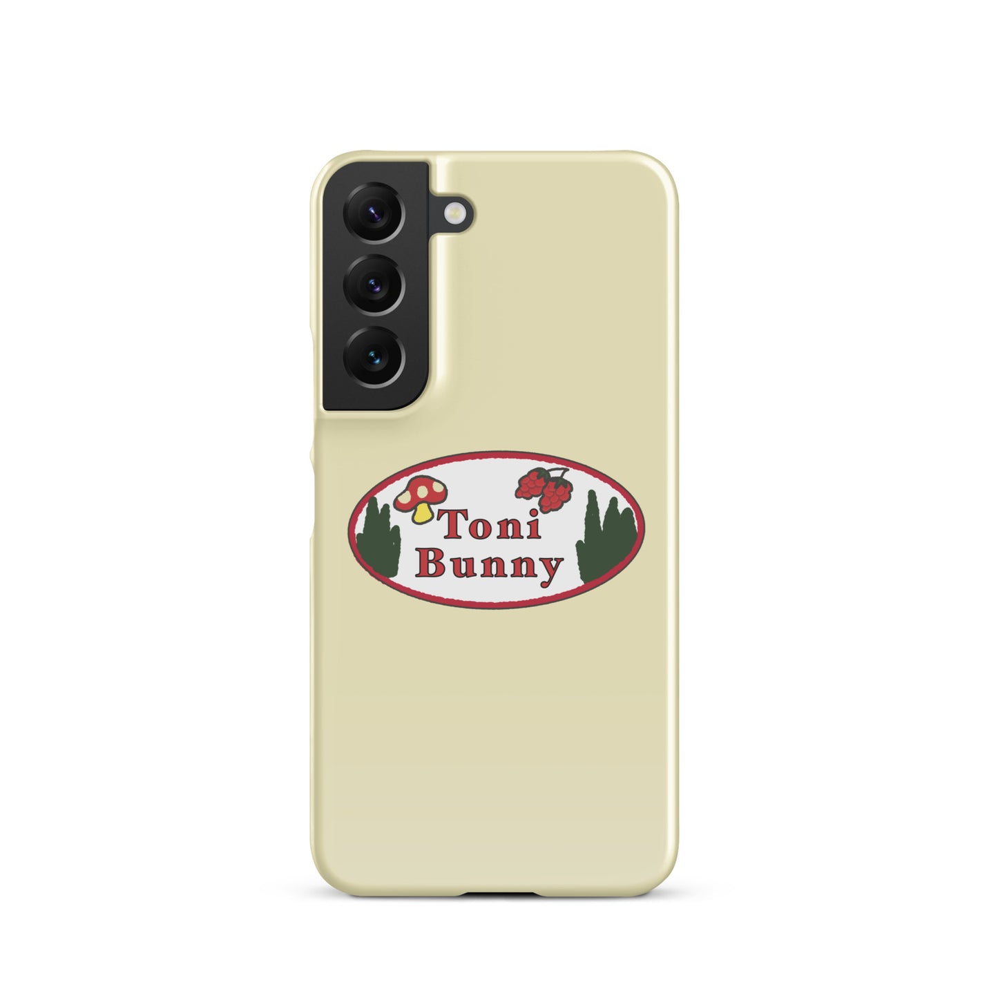 π ToniBunny Mushroom Logo Samsung Snap Case π