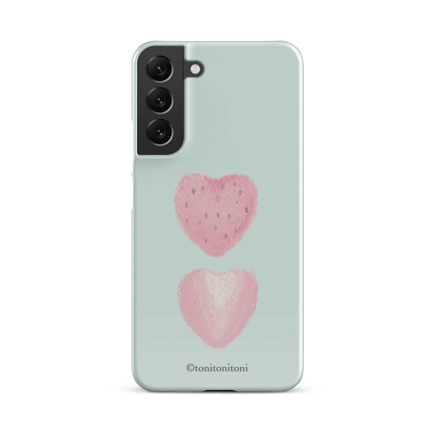 π Blue Strawberry Samsung Snap Case π