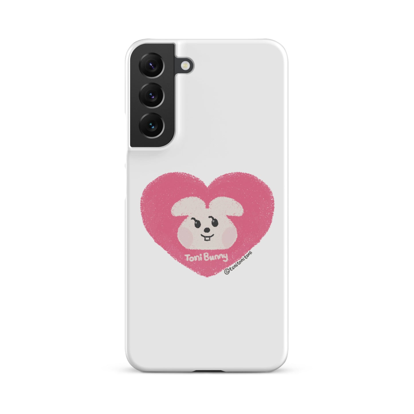 π ToniBunny Pink Heart Logo Samsung Snap Case π