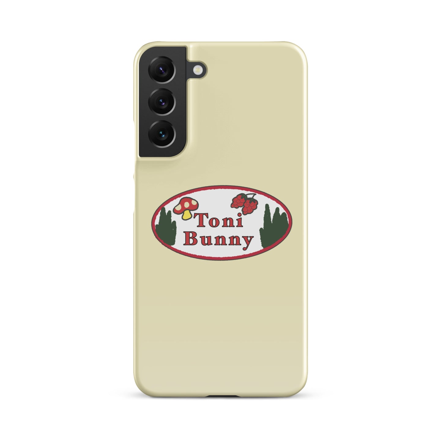 π ToniBunny Mushroom Logo Samsung Snap Case π