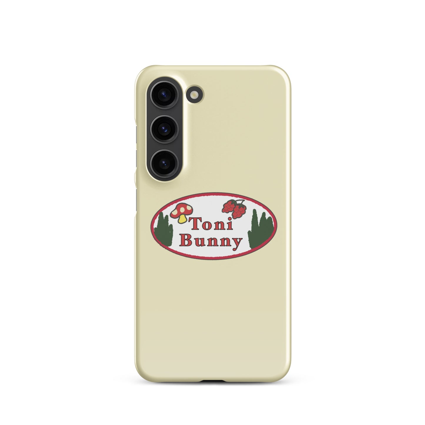 π ToniBunny Mushroom Logo Samsung Snap Case π