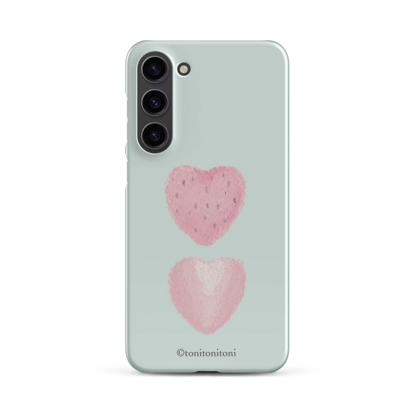 π Blue Strawberry Samsung Snap Case π