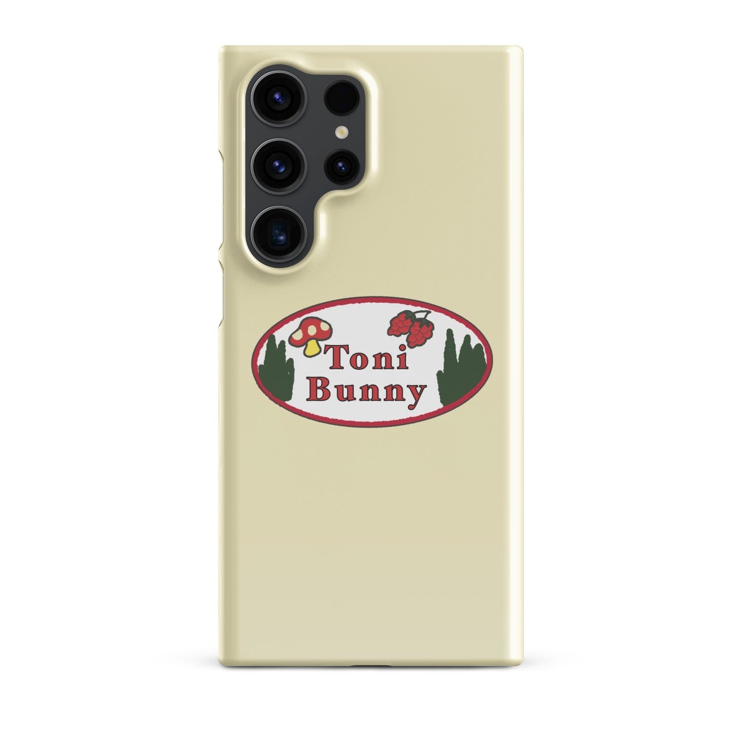 π ToniBunny Mushroom Logo Samsung Snap Case π
