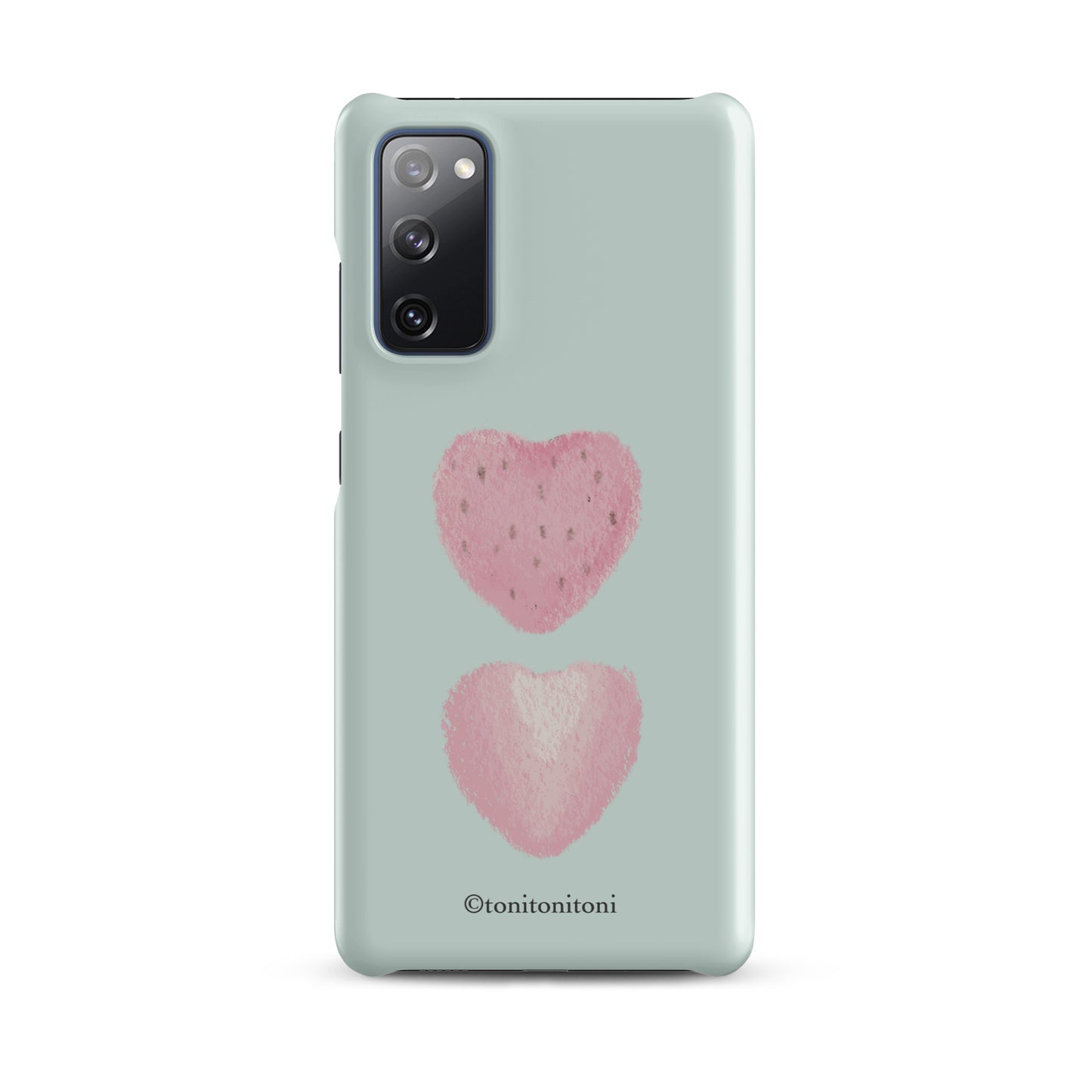 π Blue Strawberry Samsung Snap Case π