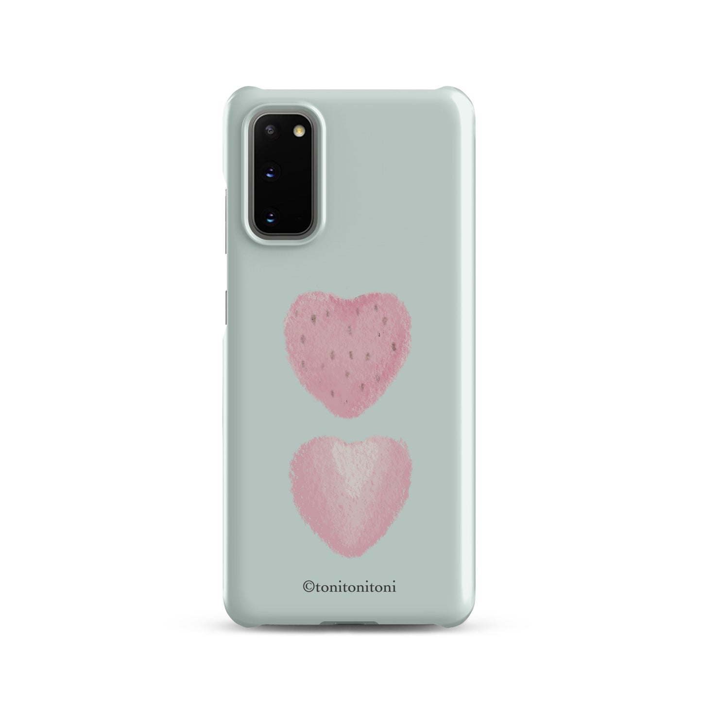 π Blue Strawberry Samsung Snap Case π