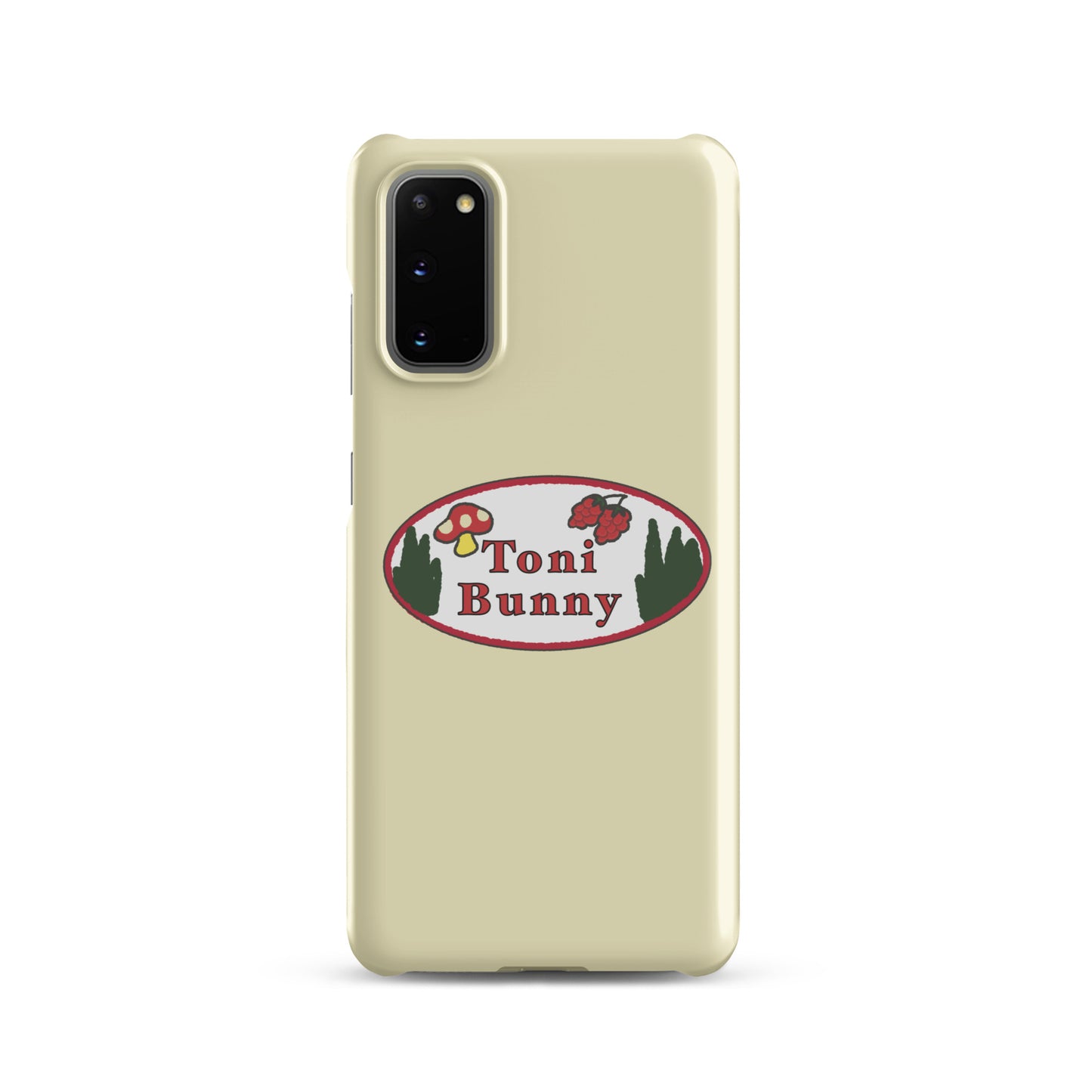 π ToniBunny Mushroom Logo Samsung Snap Case π