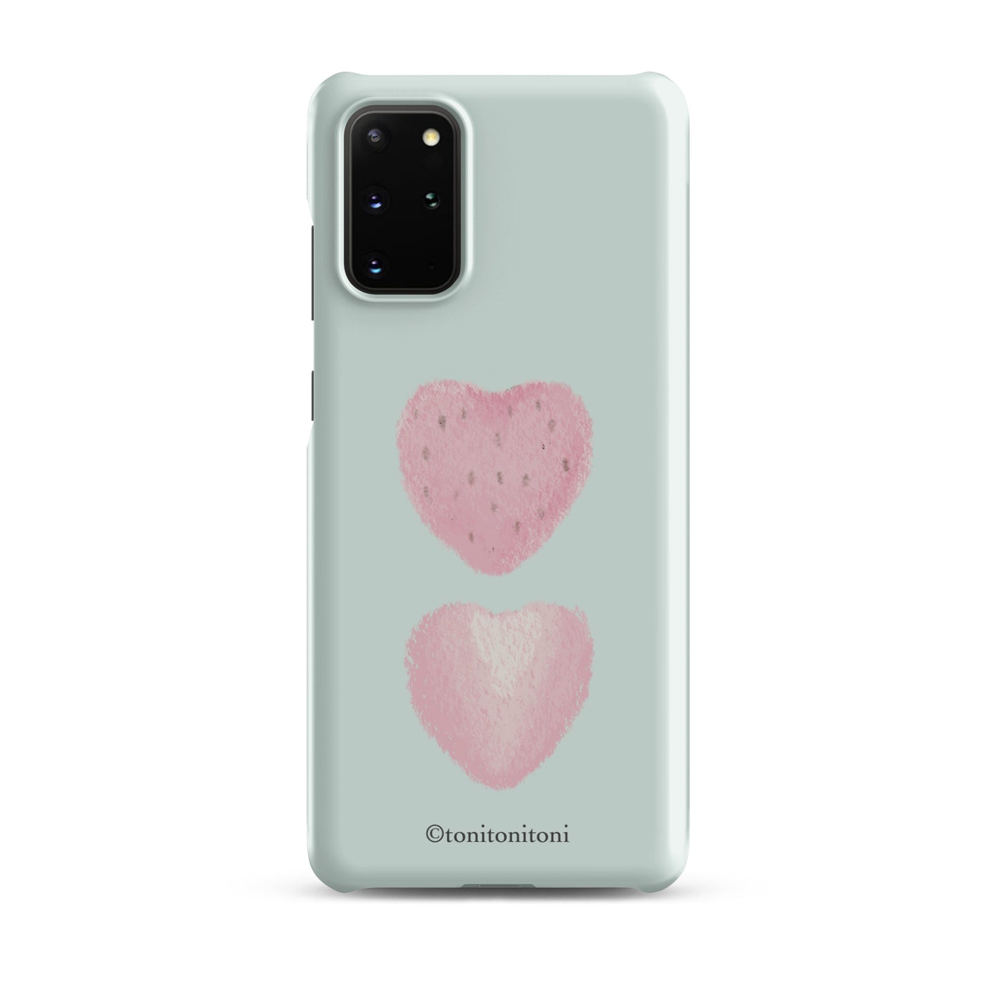 π Blue Strawberry Samsung Snap Case π