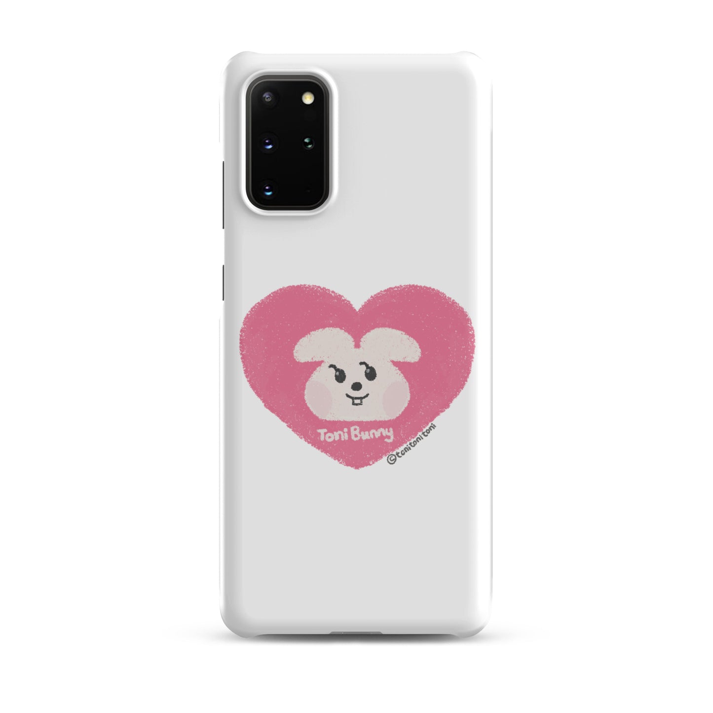 π ToniBunny Pink Heart Logo Samsung Snap Case π