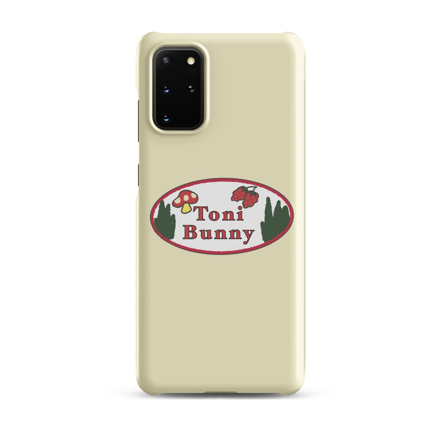 π ToniBunny Mushroom Logo Samsung Snap Case π