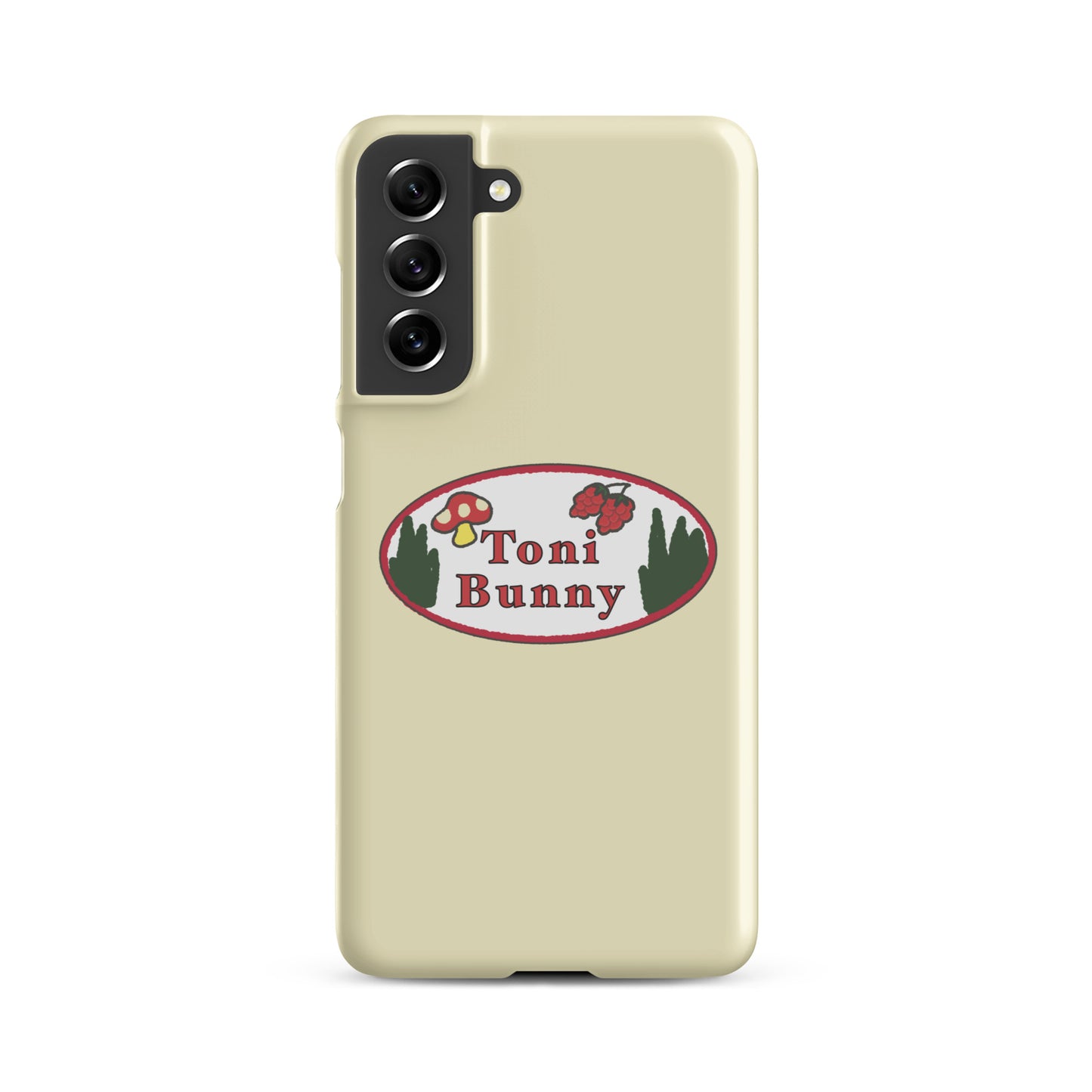 π ToniBunny Mushroom Logo Samsung Snap Case π