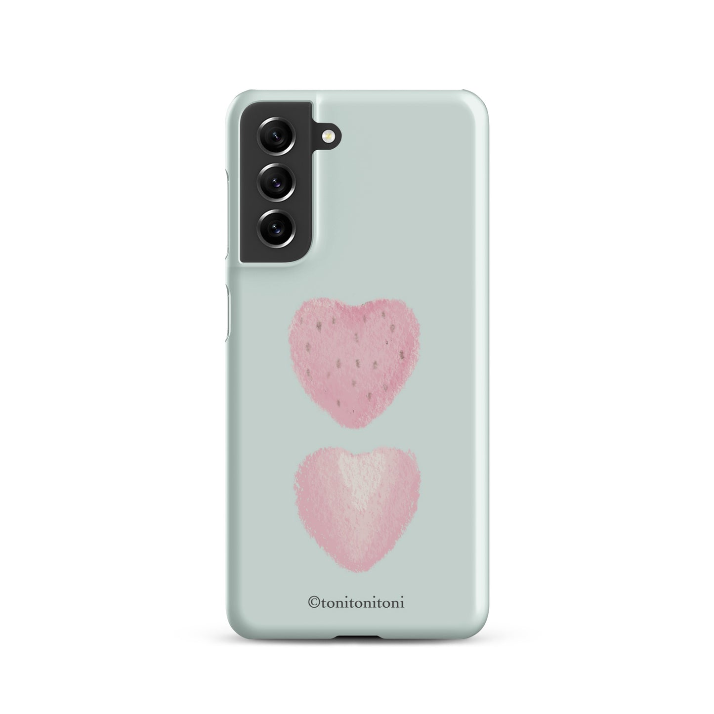 π Blue Strawberry Samsung Snap Case π