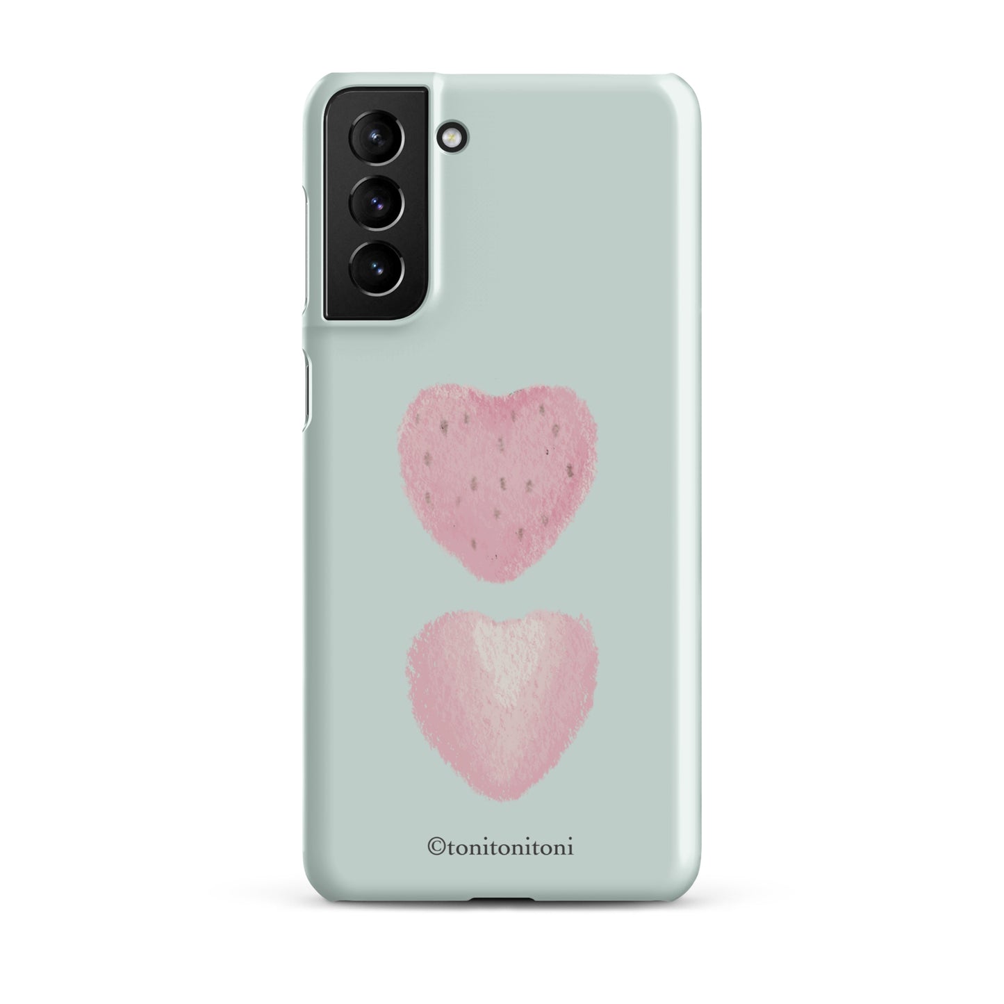 π Blue Strawberry Samsung Snap Case π