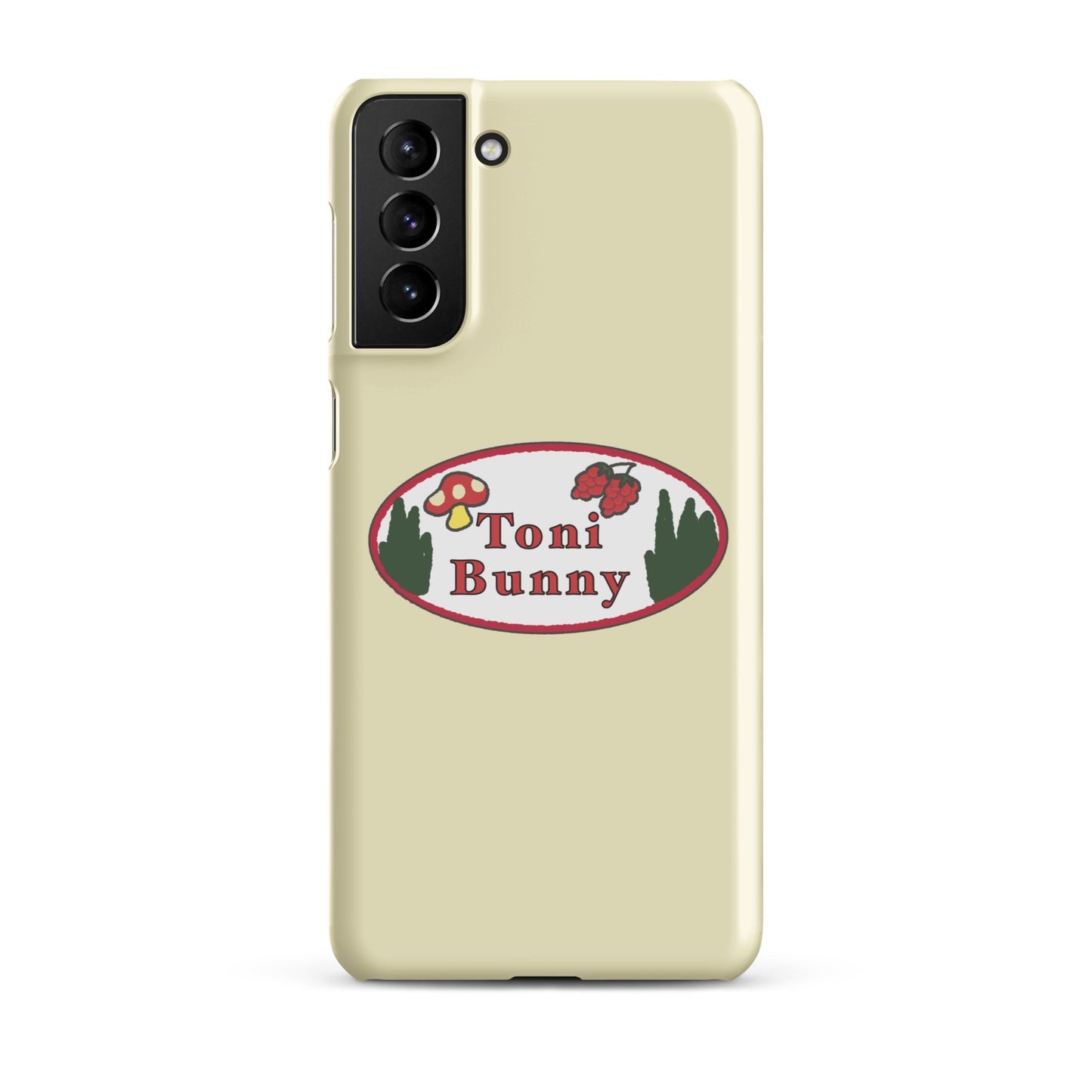 π ToniBunny Mushroom Logo Samsung Snap Case π