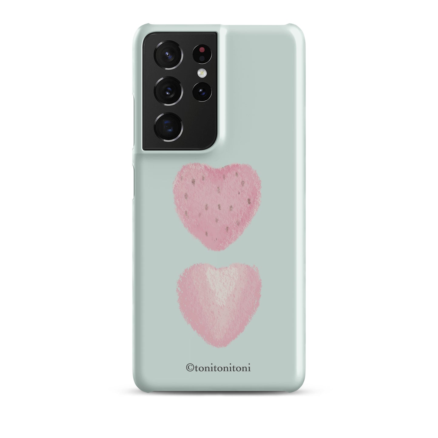 π Blue Strawberry Samsung Snap Case π