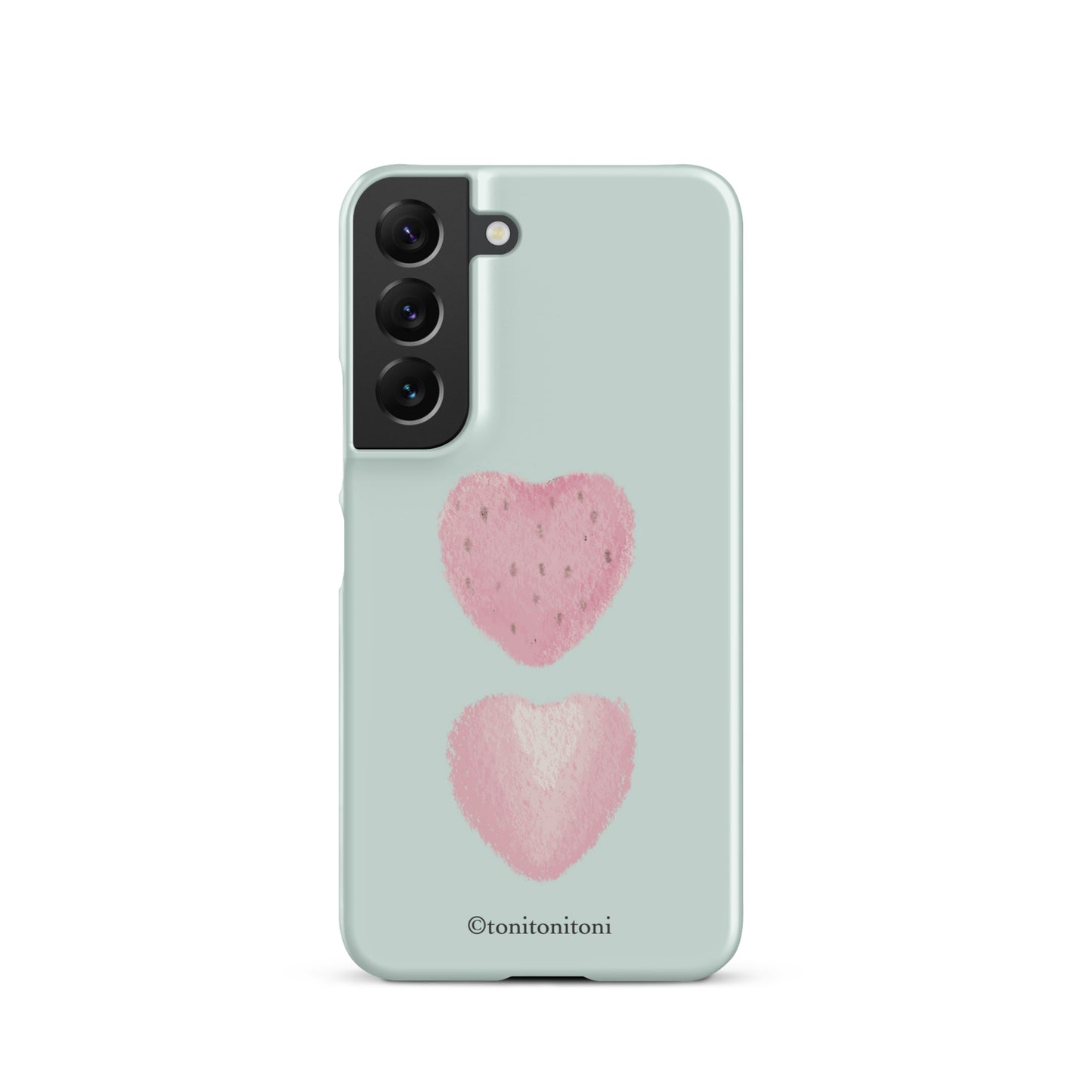π Blue Strawberry Samsung Snap Case π