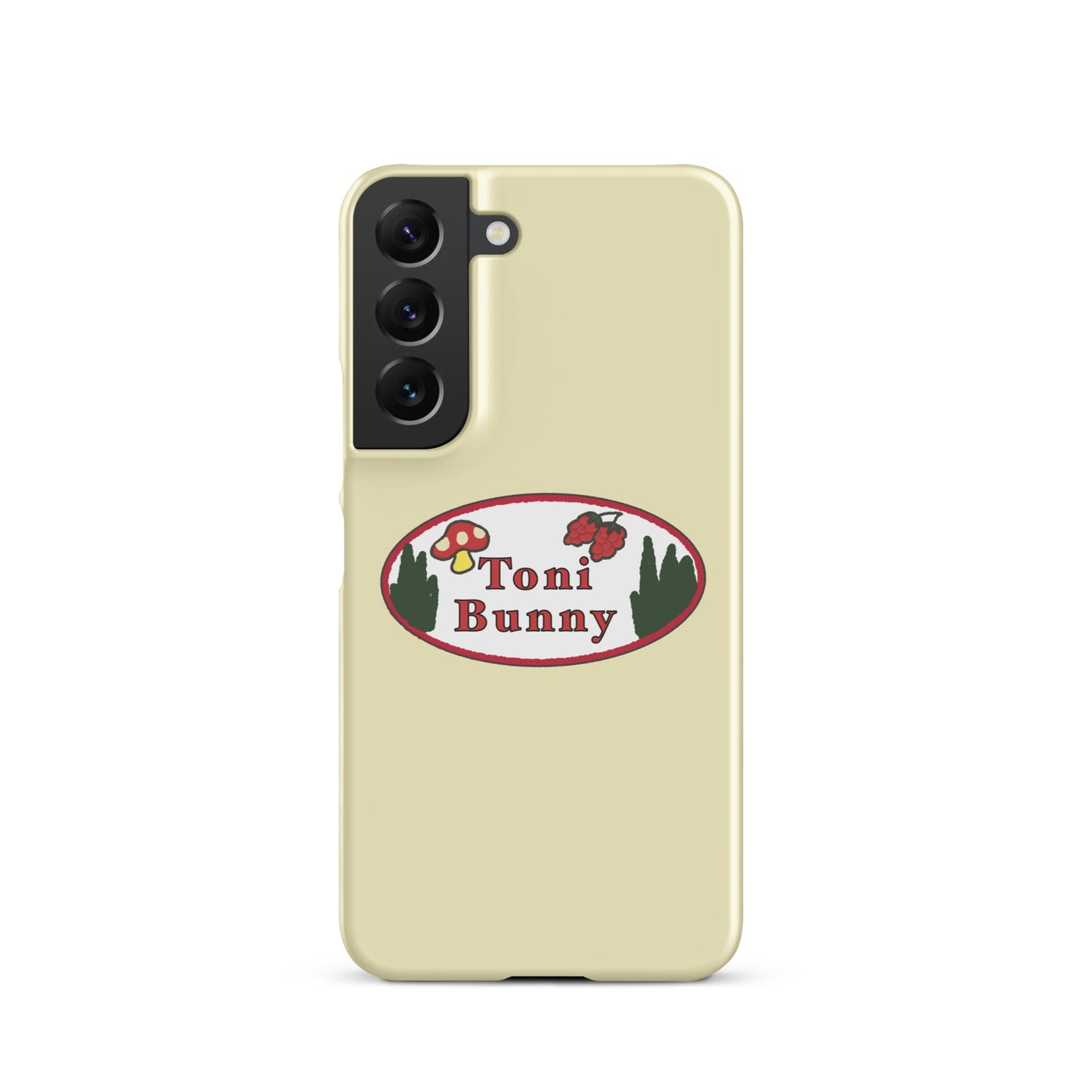 π ToniBunny Mushroom Logo Samsung Snap Case π