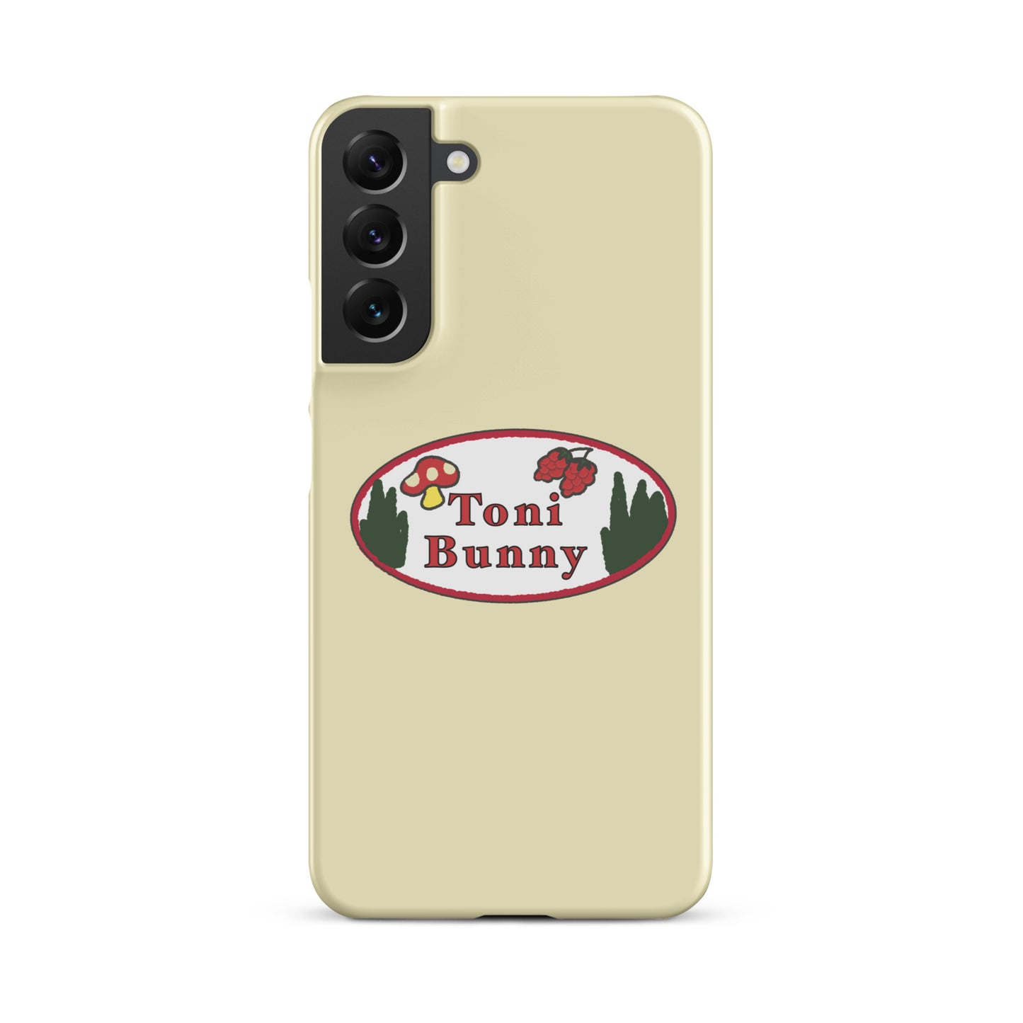 π ToniBunny Mushroom Logo Samsung Snap Case π