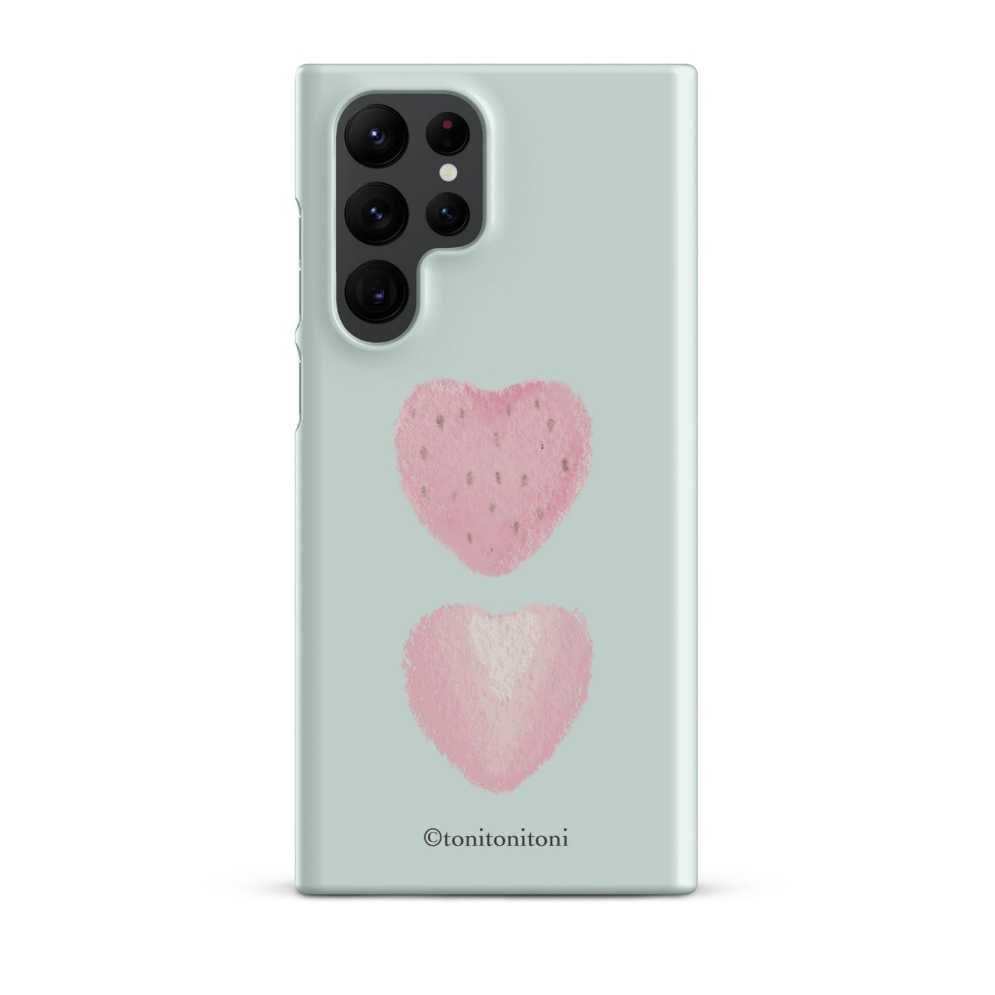 π Blue Strawberry Samsung Snap Case π