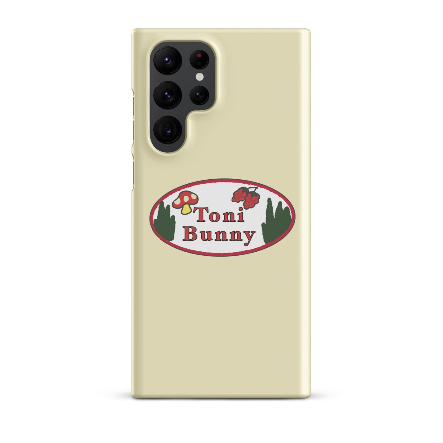 π ToniBunny Mushroom Logo Samsung Snap Case π