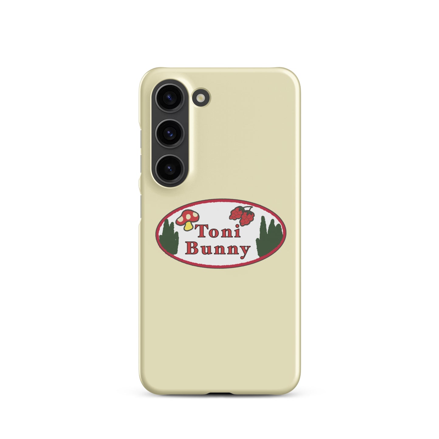 π ToniBunny Mushroom Logo Samsung Snap Case π