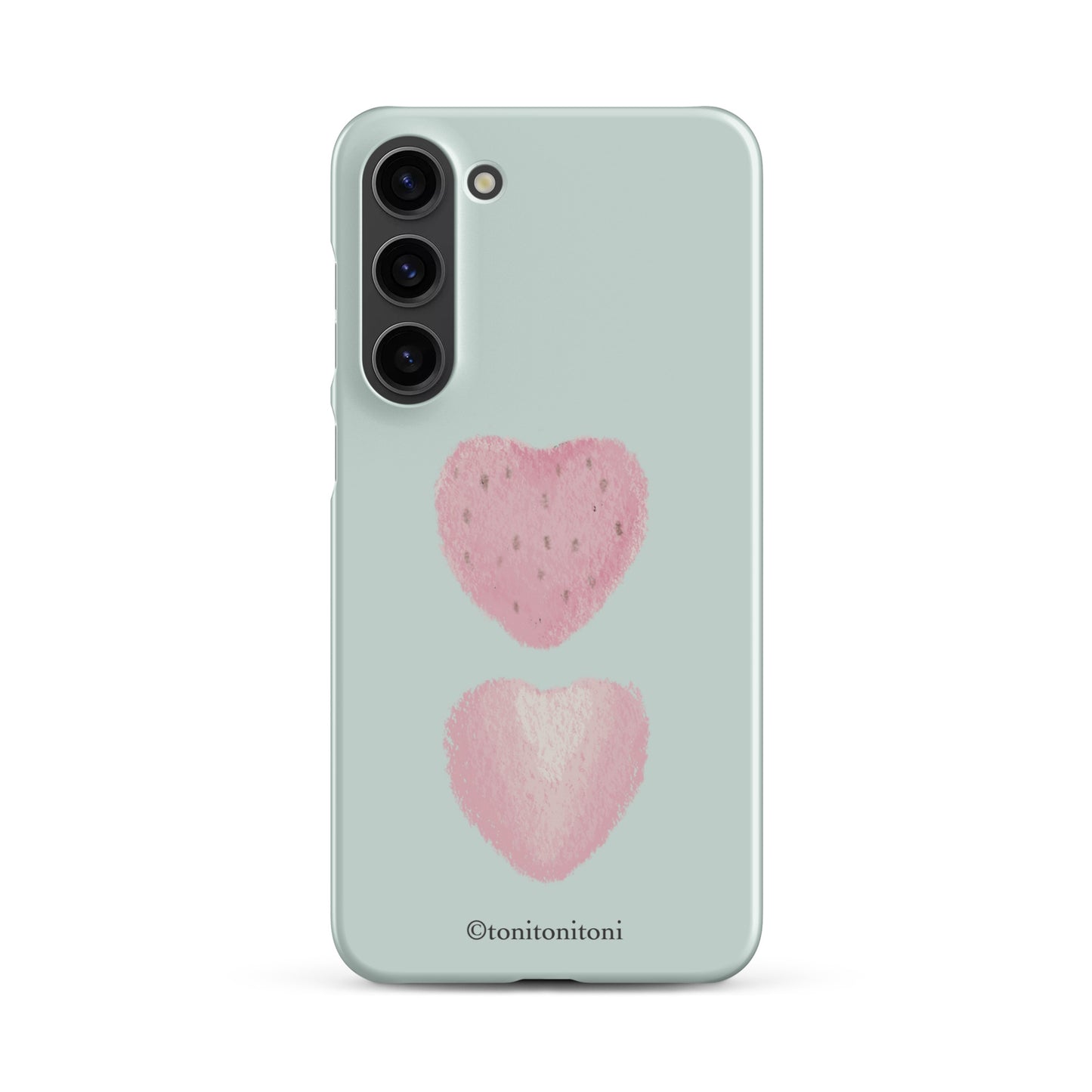 π Blue Strawberry Samsung Snap Case π