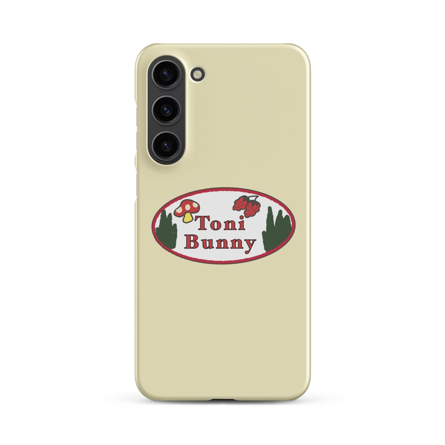 π ToniBunny Mushroom Logo Samsung Snap Case π