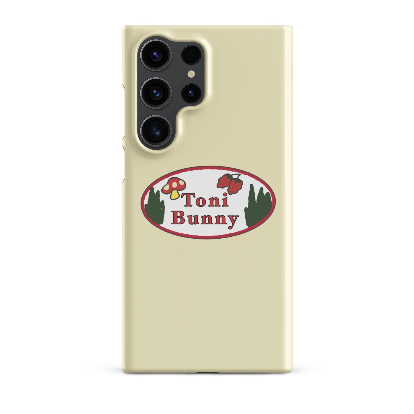 π ToniBunny Mushroom Logo Samsung Snap Case π
