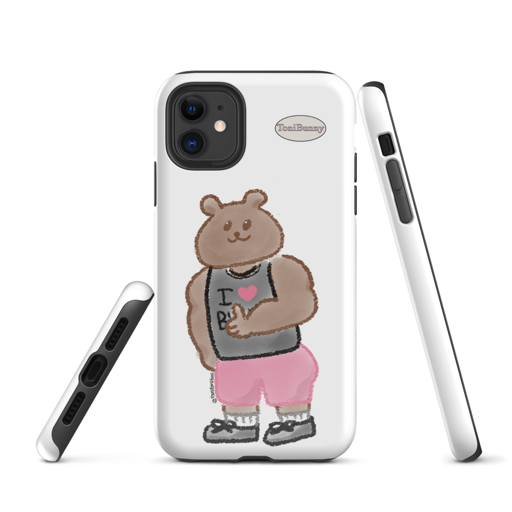 π» Athletic ToniBear iPhone Tough Case π»