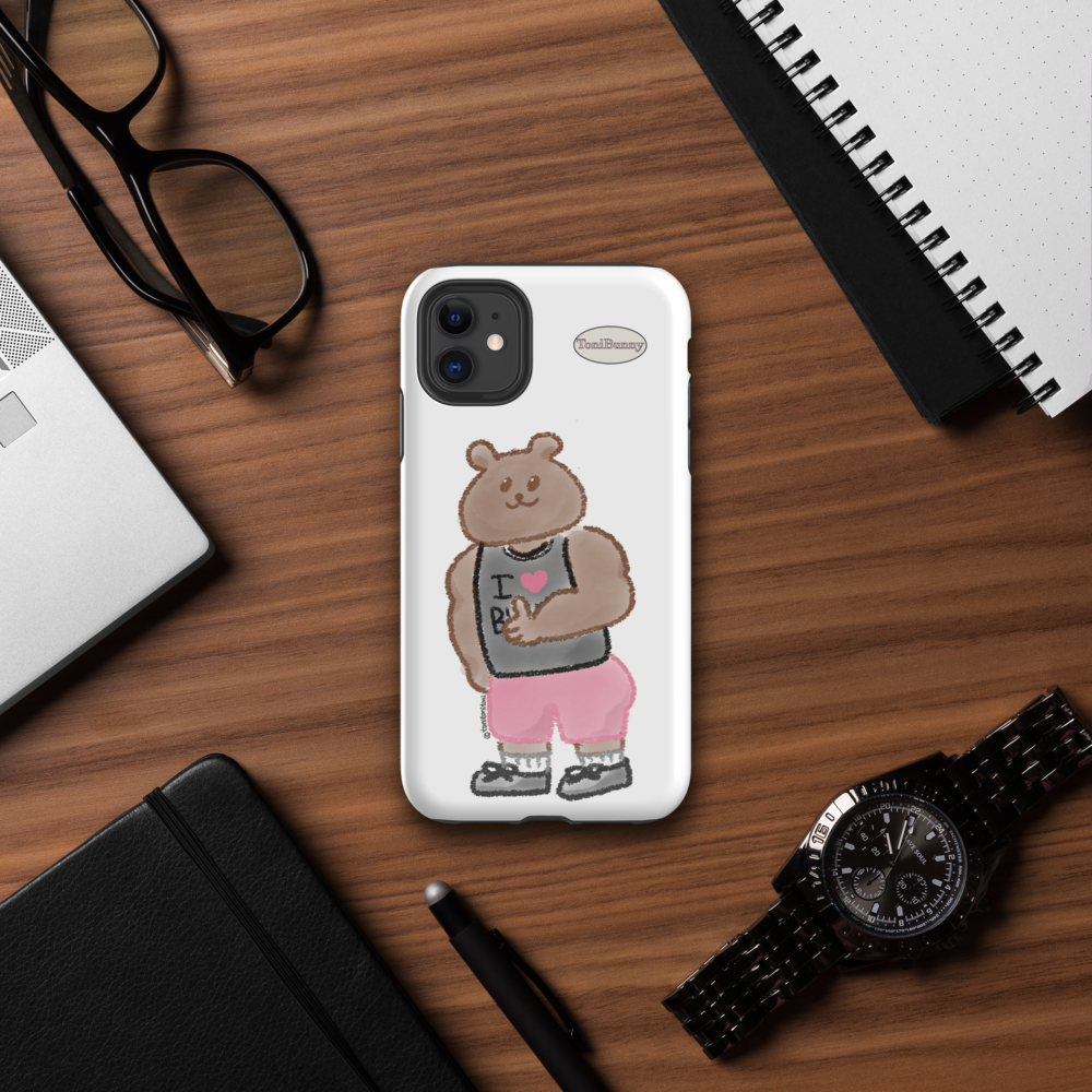 π» Athletic ToniBear iPhone Tough Case π»