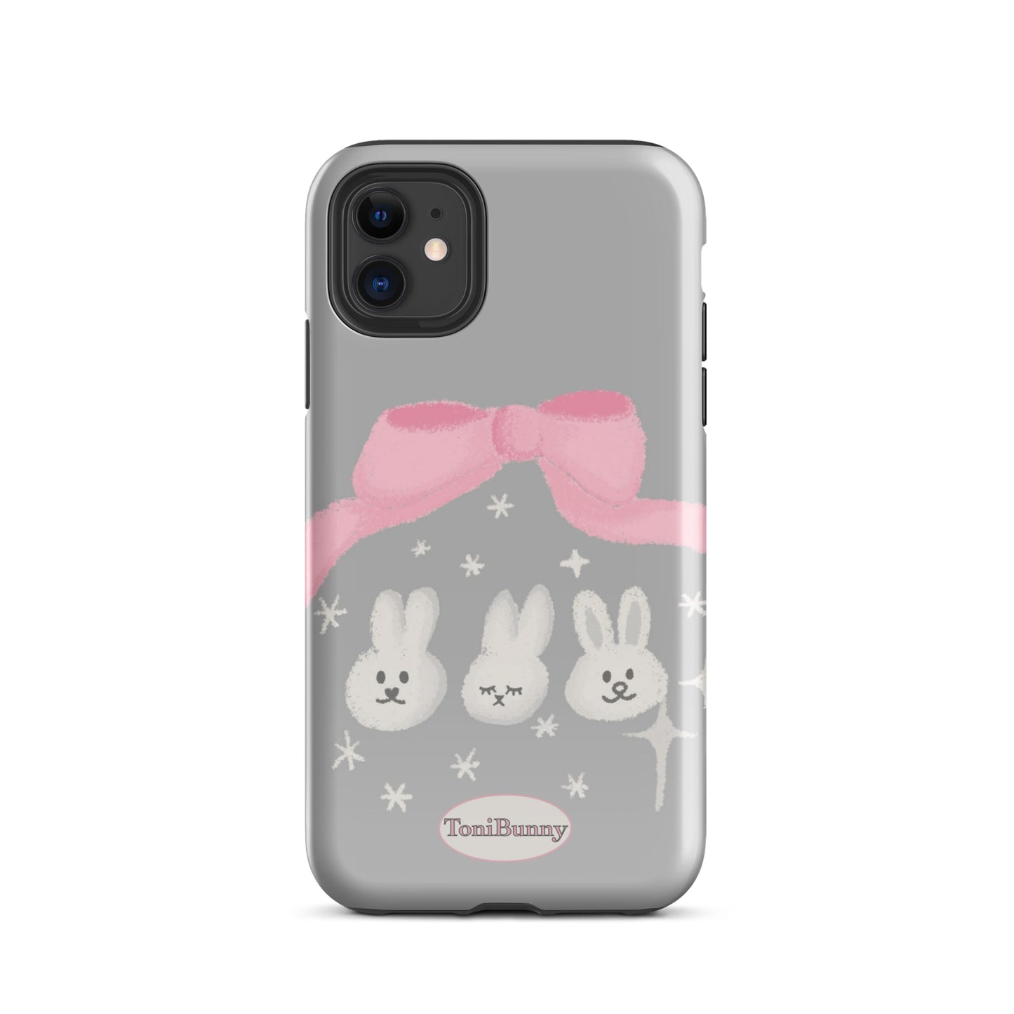 π ToniBunny Ribbon Bunny Friends iPhone Tough Case π