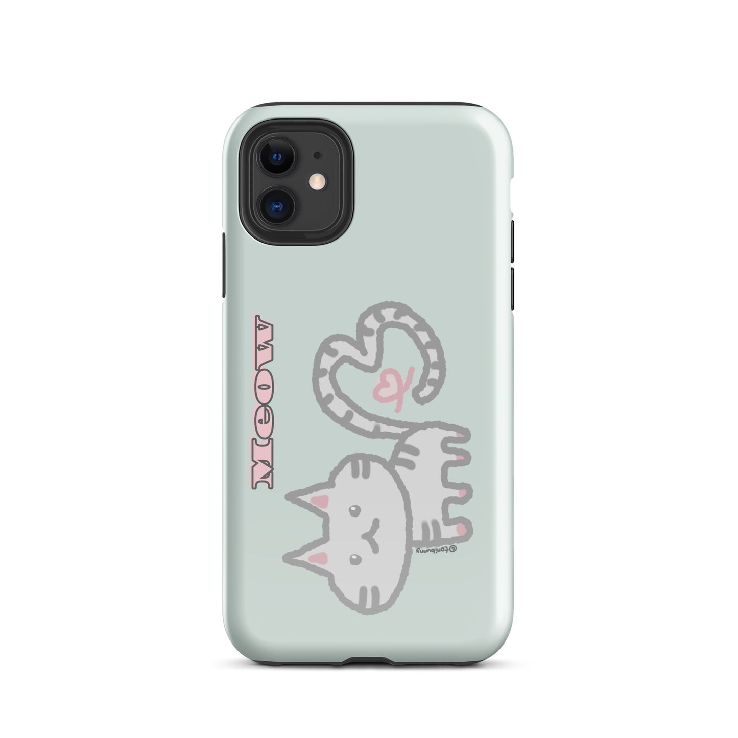 ๐พ Meow Cat Mint iPhone Tough Case ๐พ
