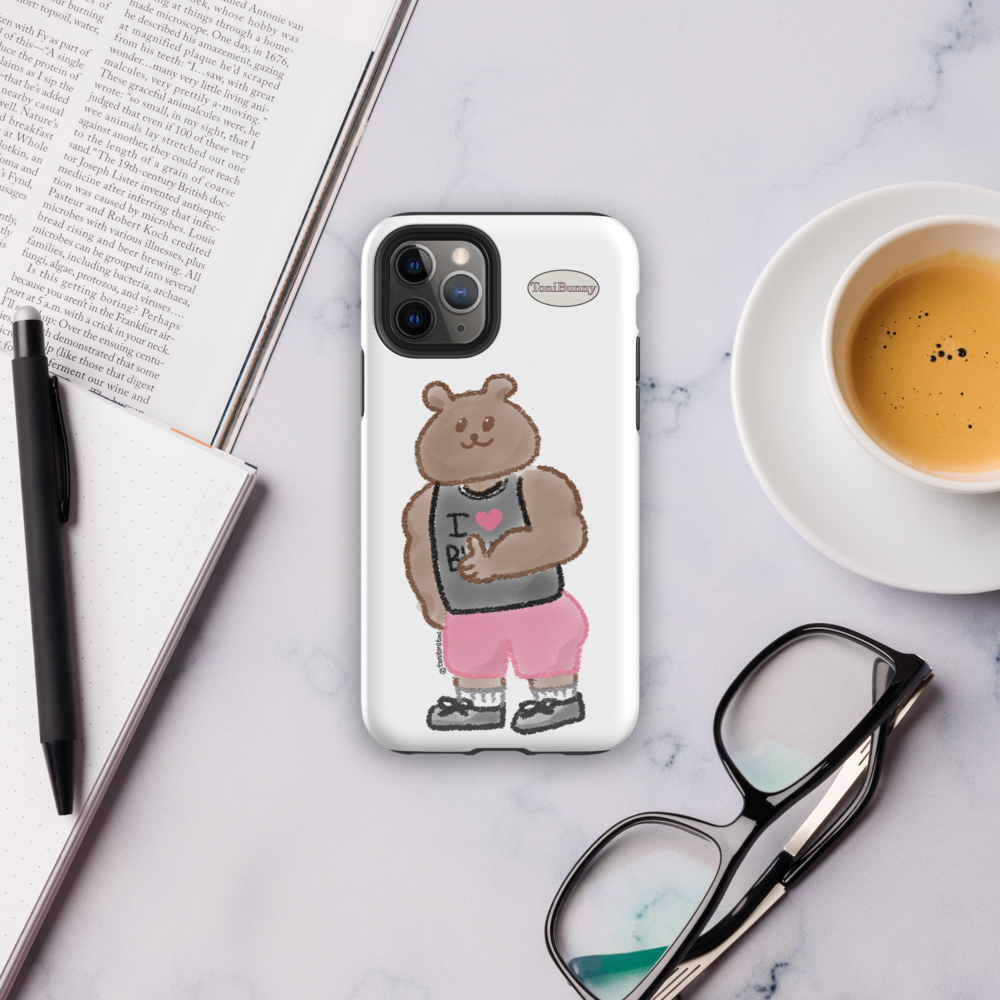 π» Athletic ToniBear iPhone Tough Case π»