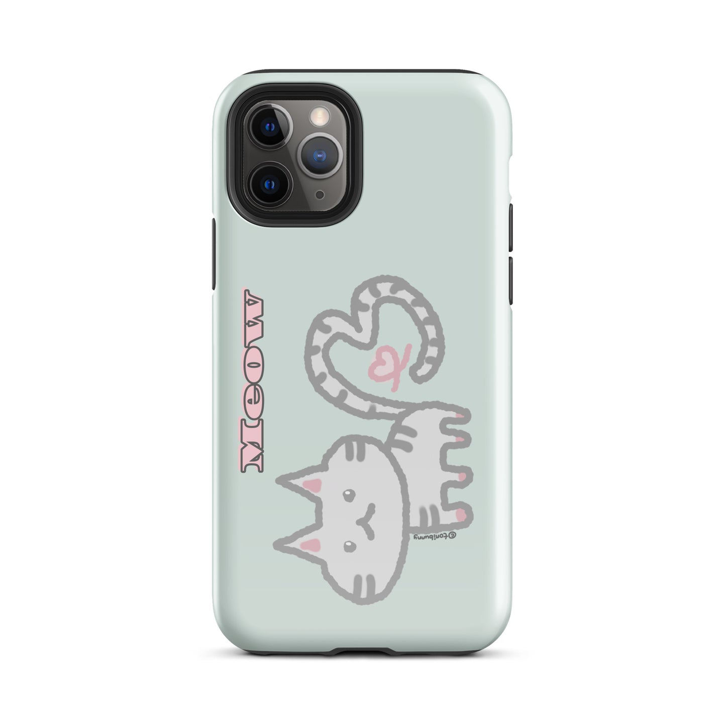 ๐พ Meow Cat Mint iPhone Tough Case ๐พ
