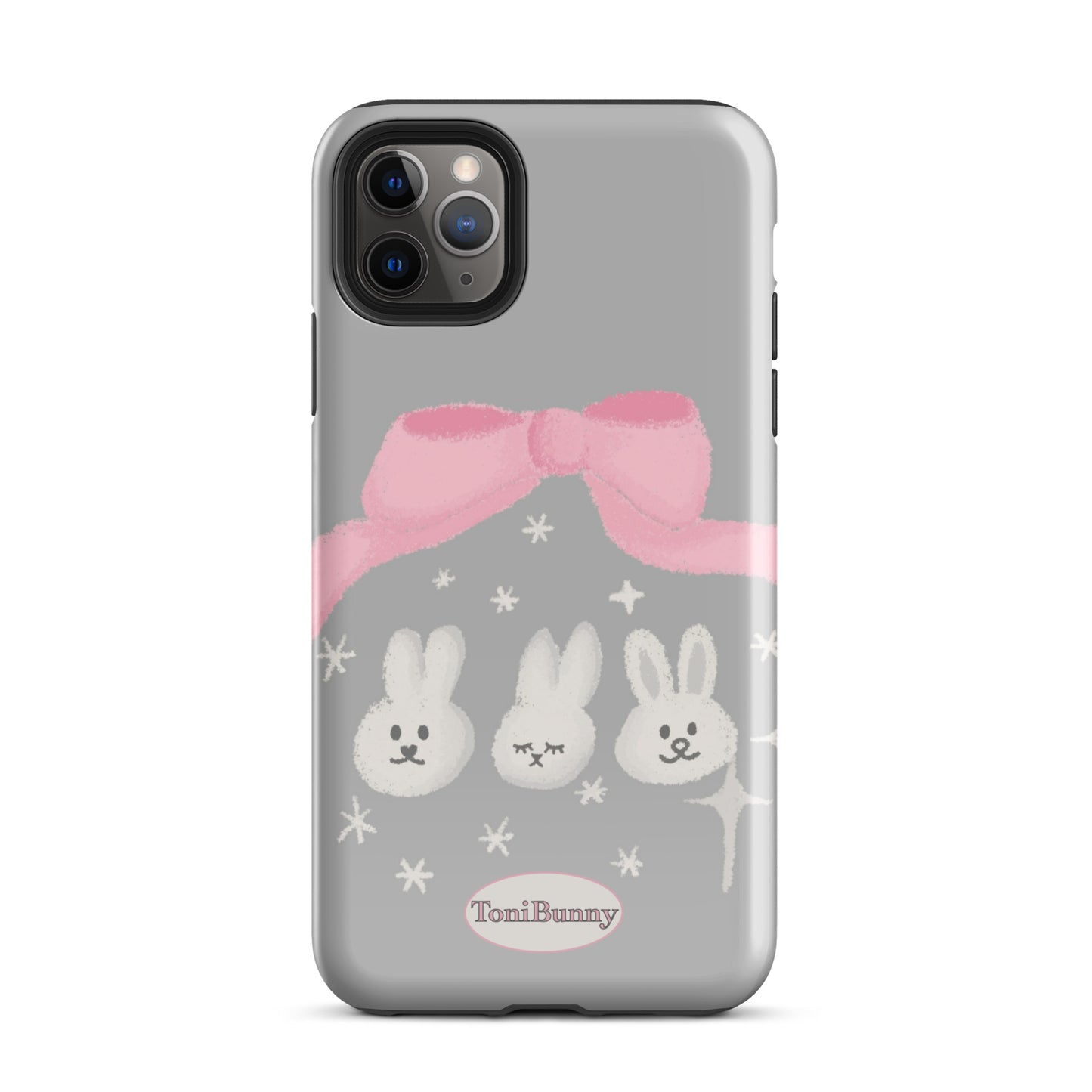 π ToniBunny Ribbon Bunny Friends iPhone Tough Case π