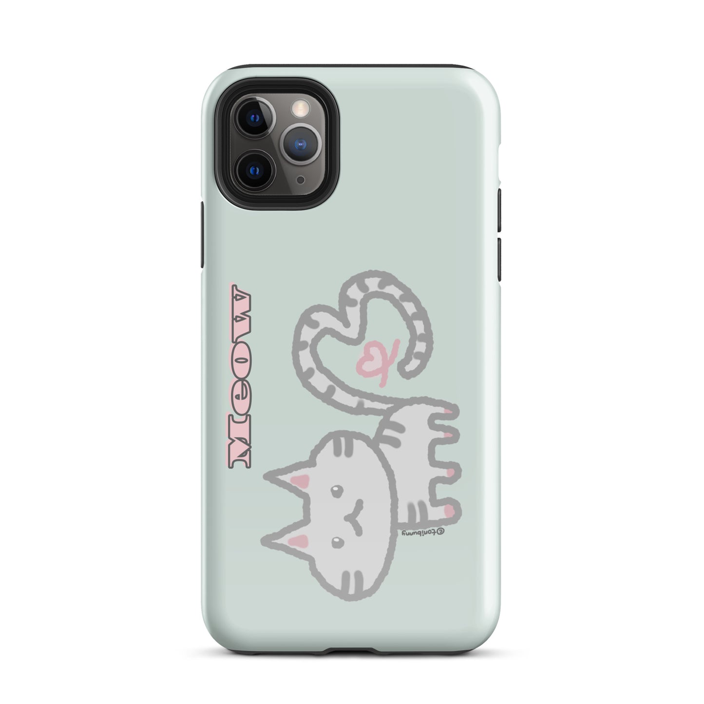 ๐พ Meow Cat Mint iPhone Tough Case ๐พ