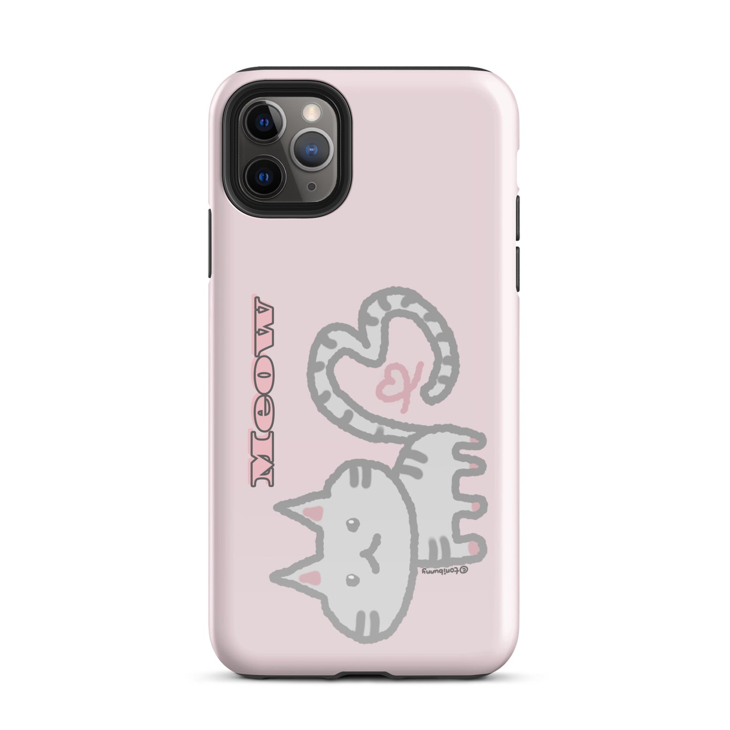 πΎ Meow Cat Pink iPhone Tough Case πΎ