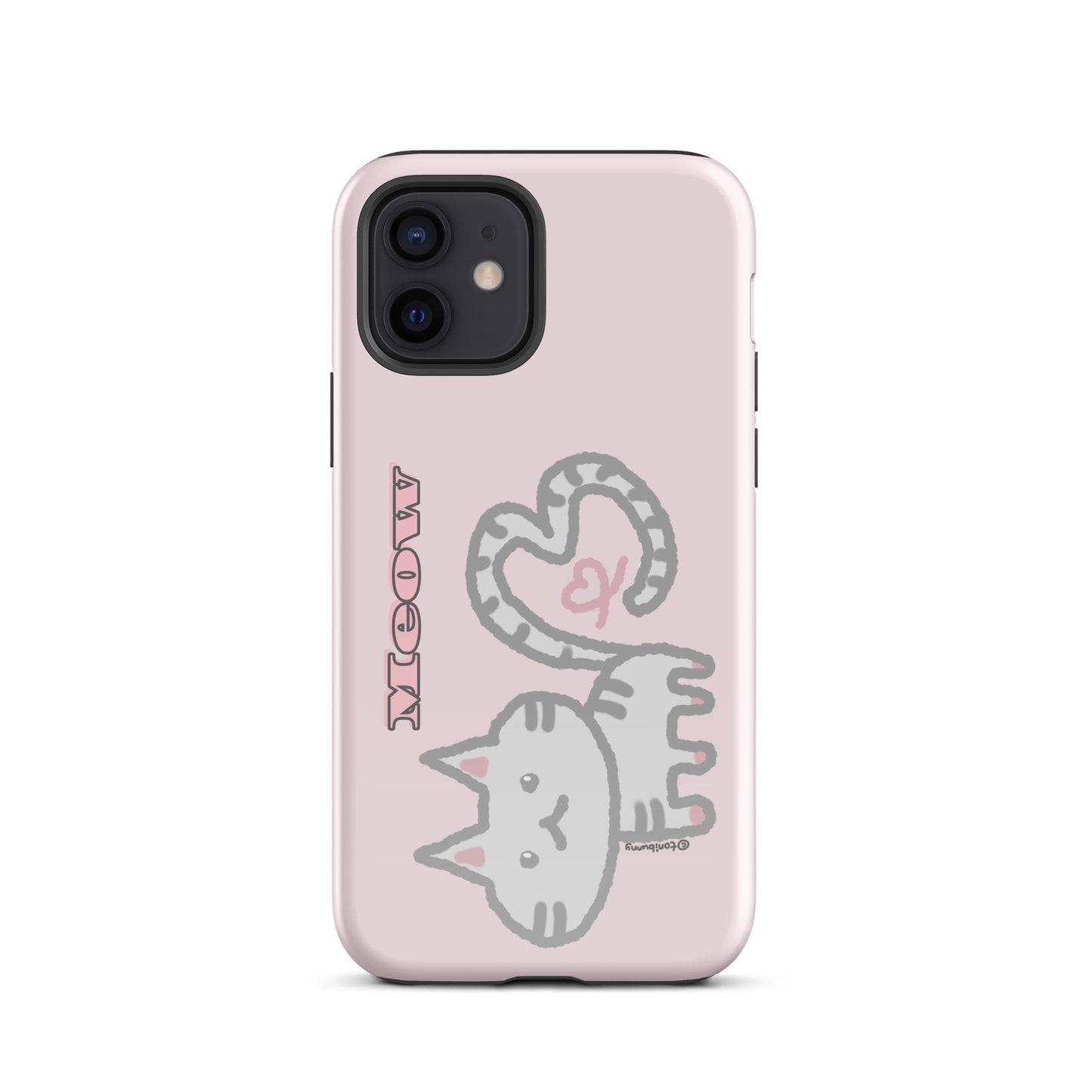 πΎ Meow Cat Pink iPhone Tough Case πΎ