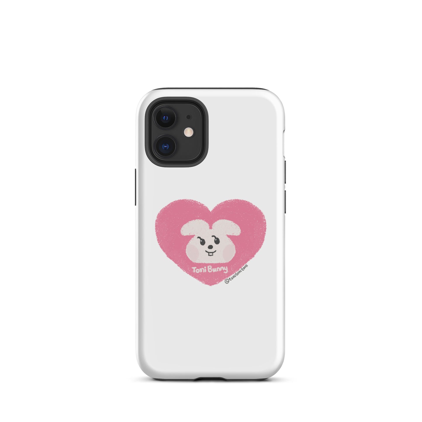 π ToniBunny Pink Heart iPhone Tough Case π