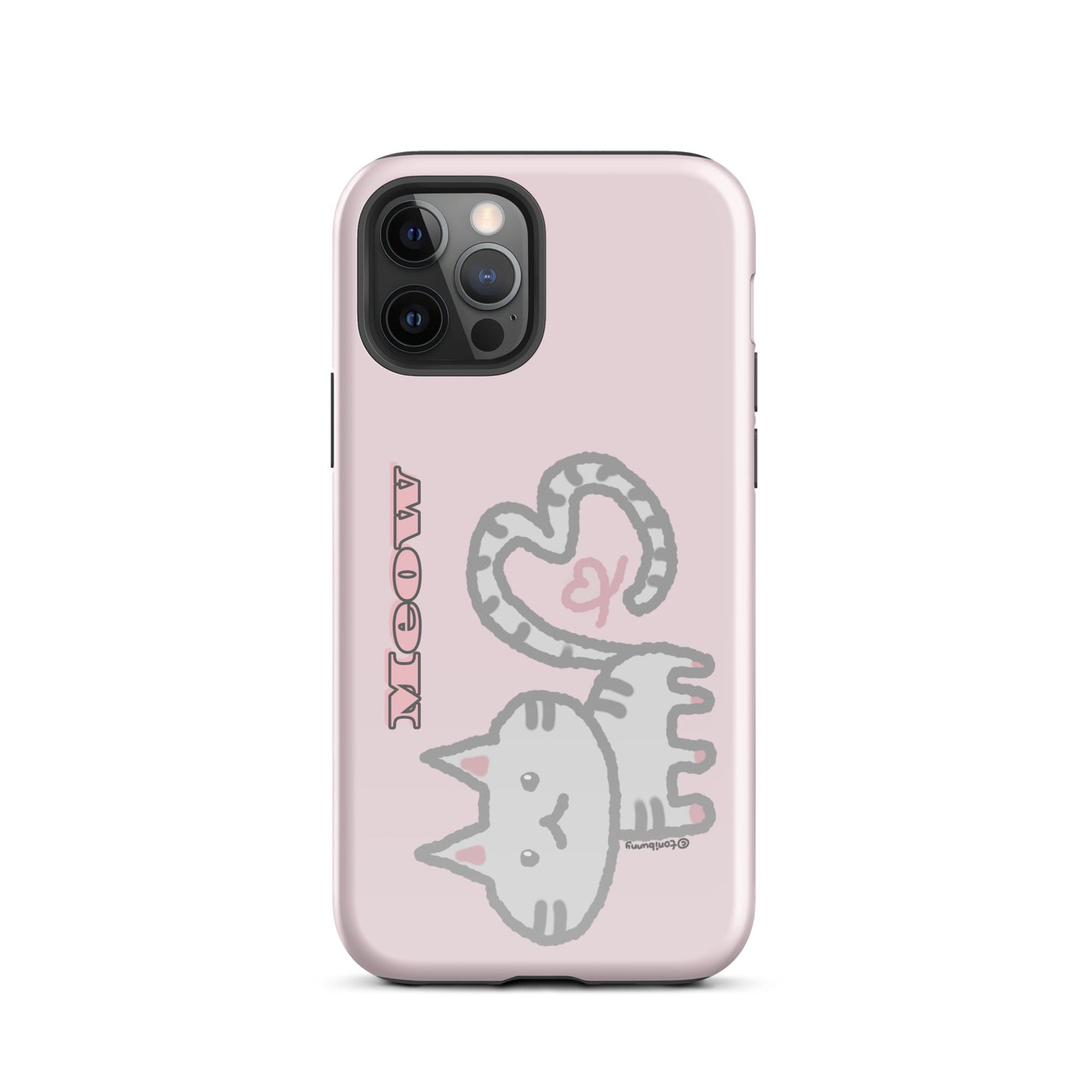 πΎ Meow Cat Pink iPhone Tough Case πΎ