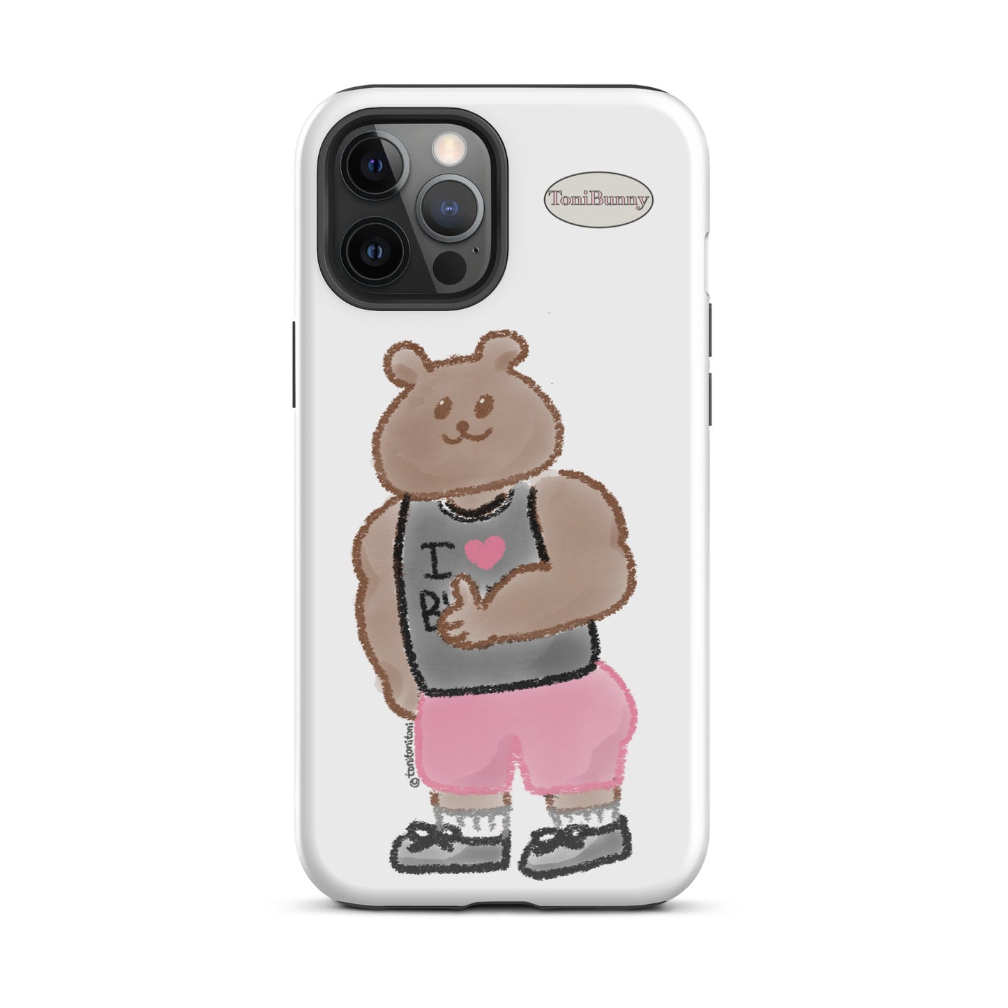 π» Athletic ToniBear iPhone Tough Case π»