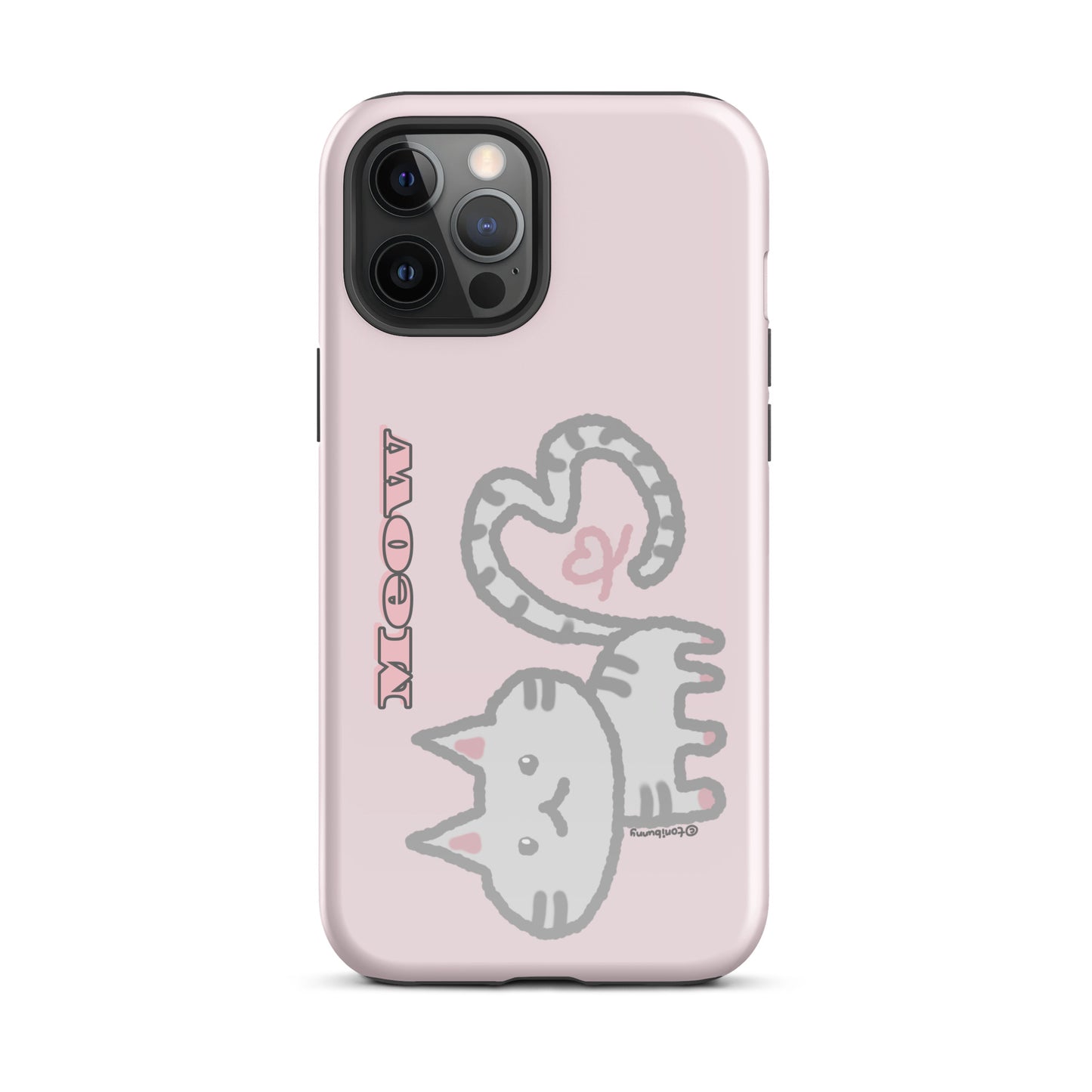 πΎ Meow Cat Pink iPhone Tough Case πΎ